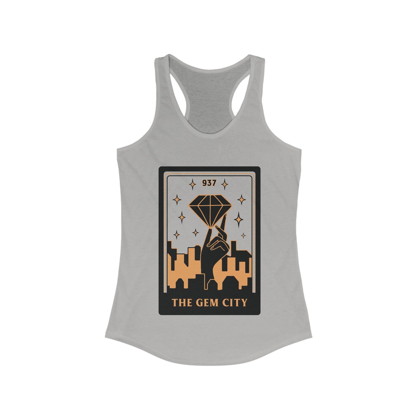 Gem City Tarot Racerback Tank