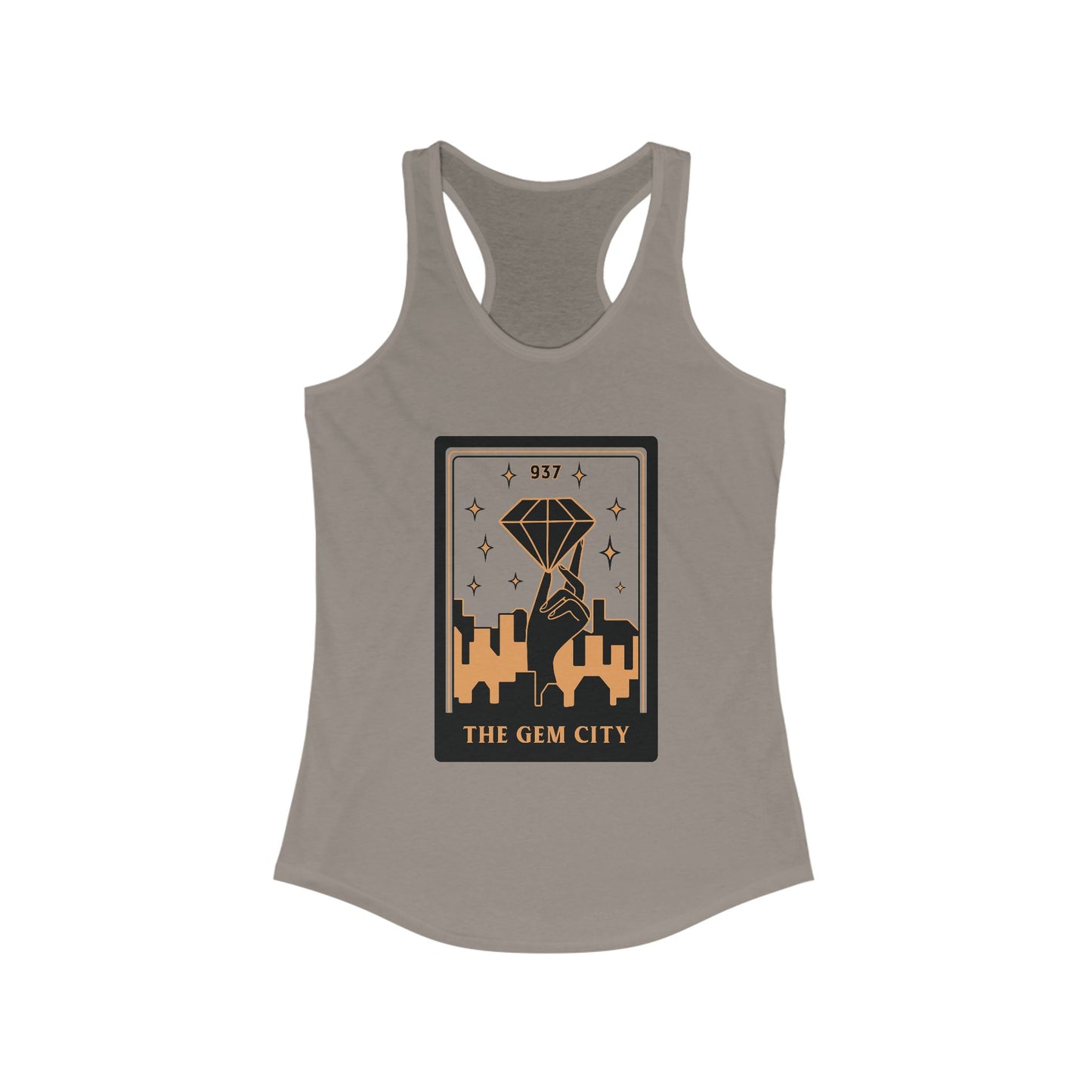 Gem City Tarot Racerback Tank
