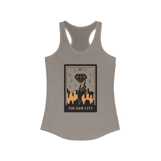 Gem City Tarot Racerback Tank