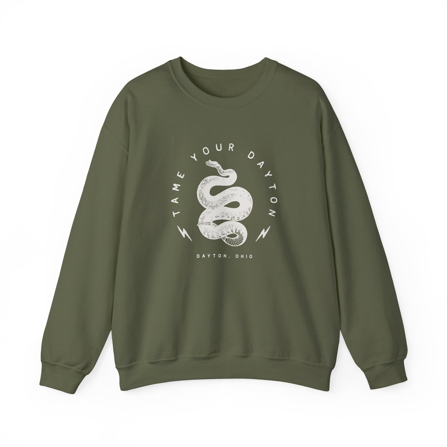 Tame Your Dayton Crewneck Sweatshirt