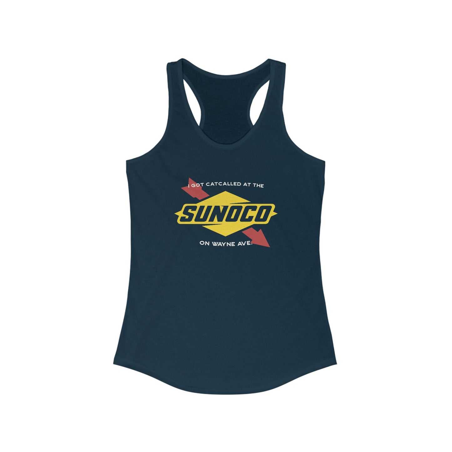 Sunoco on Wayne Ave. Racerback Tank