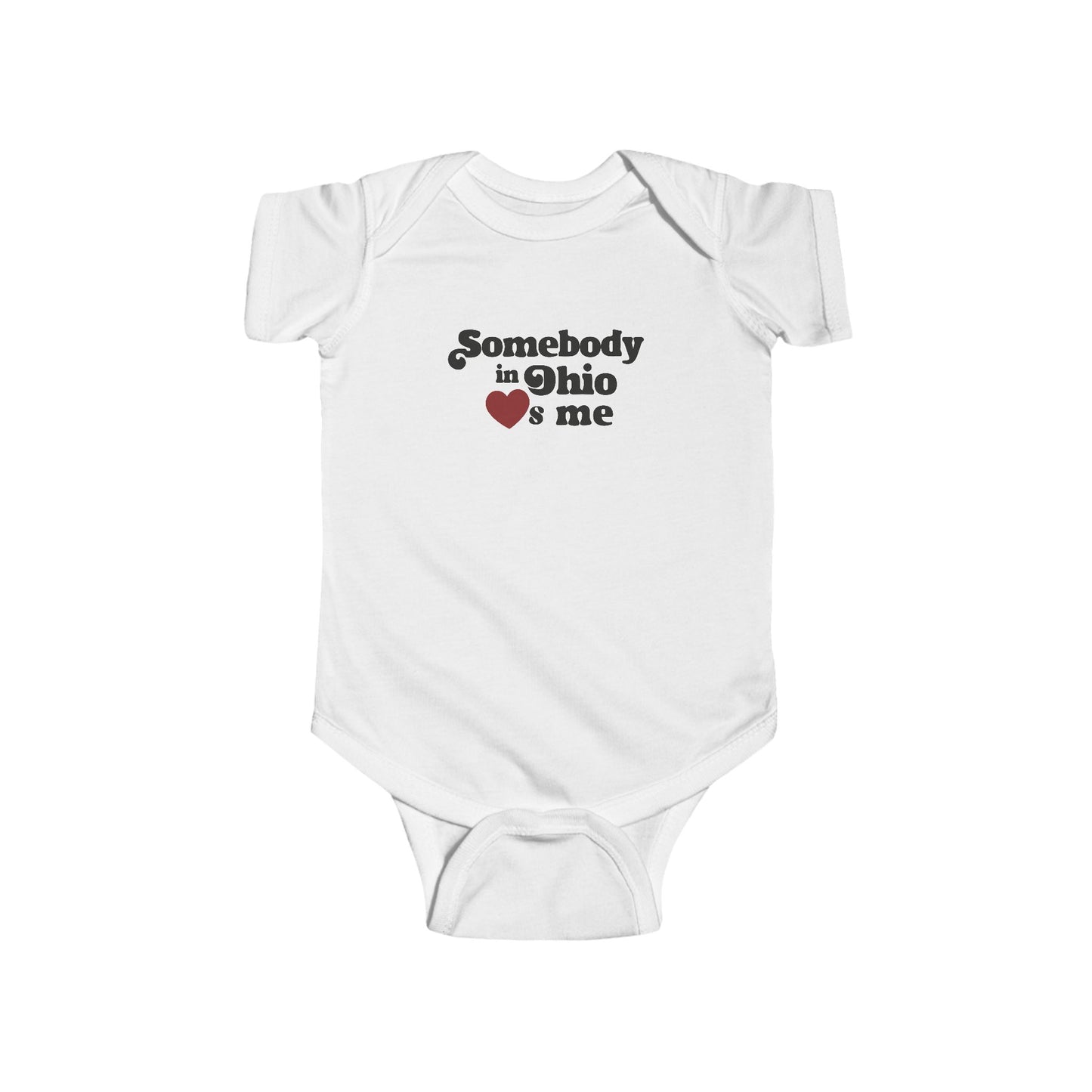 Somebody in Ohio Loves Me Onesie