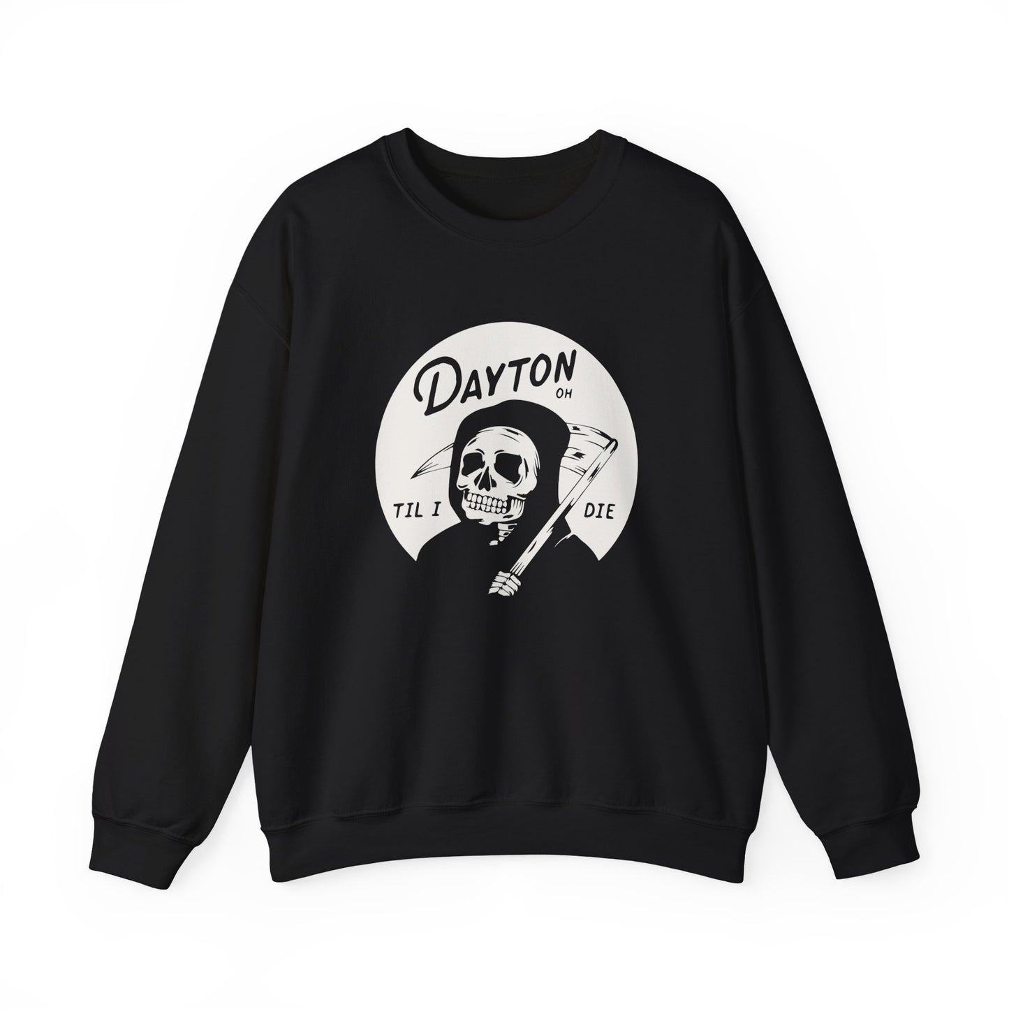 'Dayton Til I Die' Reaper Crewneck Sweatshirt