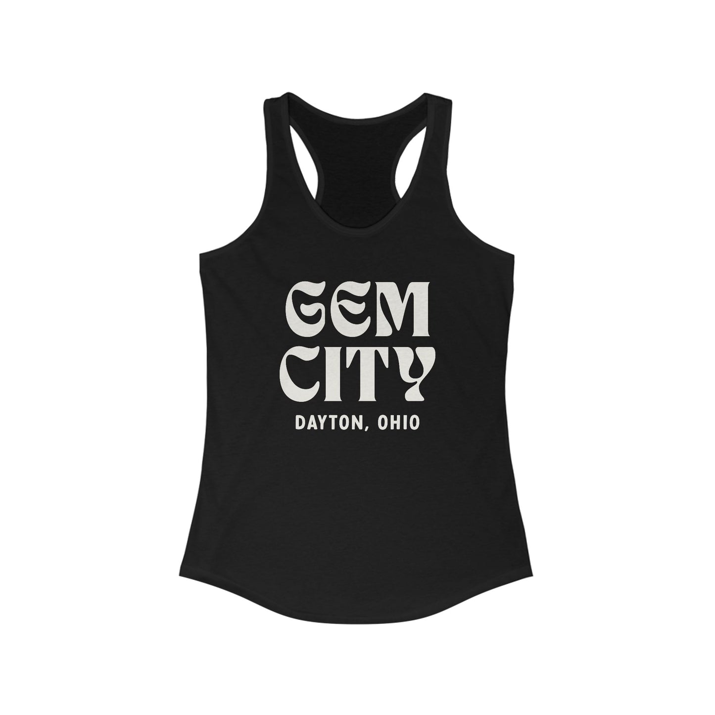 Retro Gem City Racerback Tank