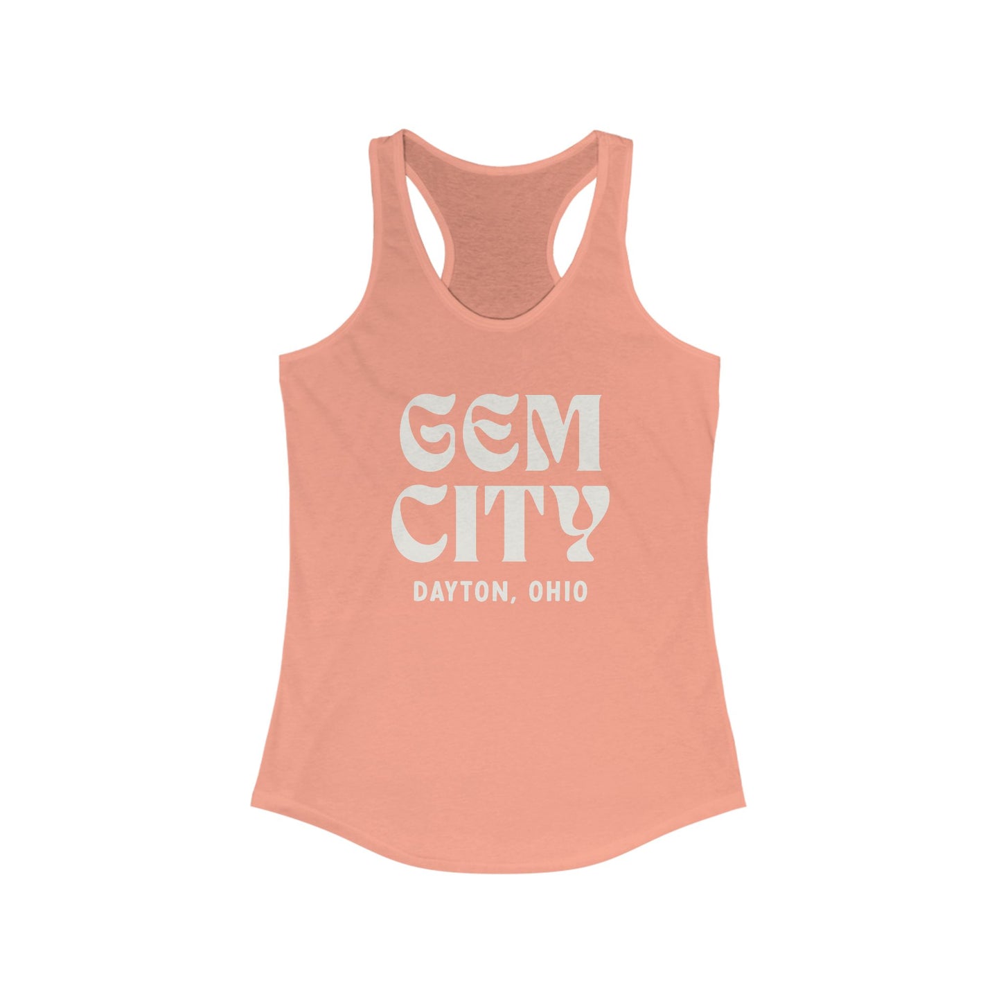Retro Gem City Racerback Tank