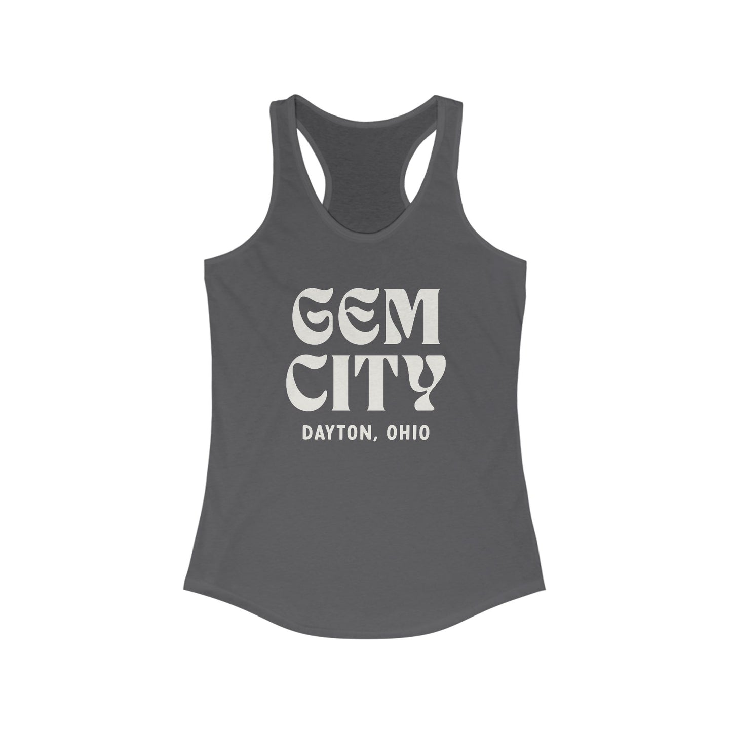 Retro Gem City Racerback Tank