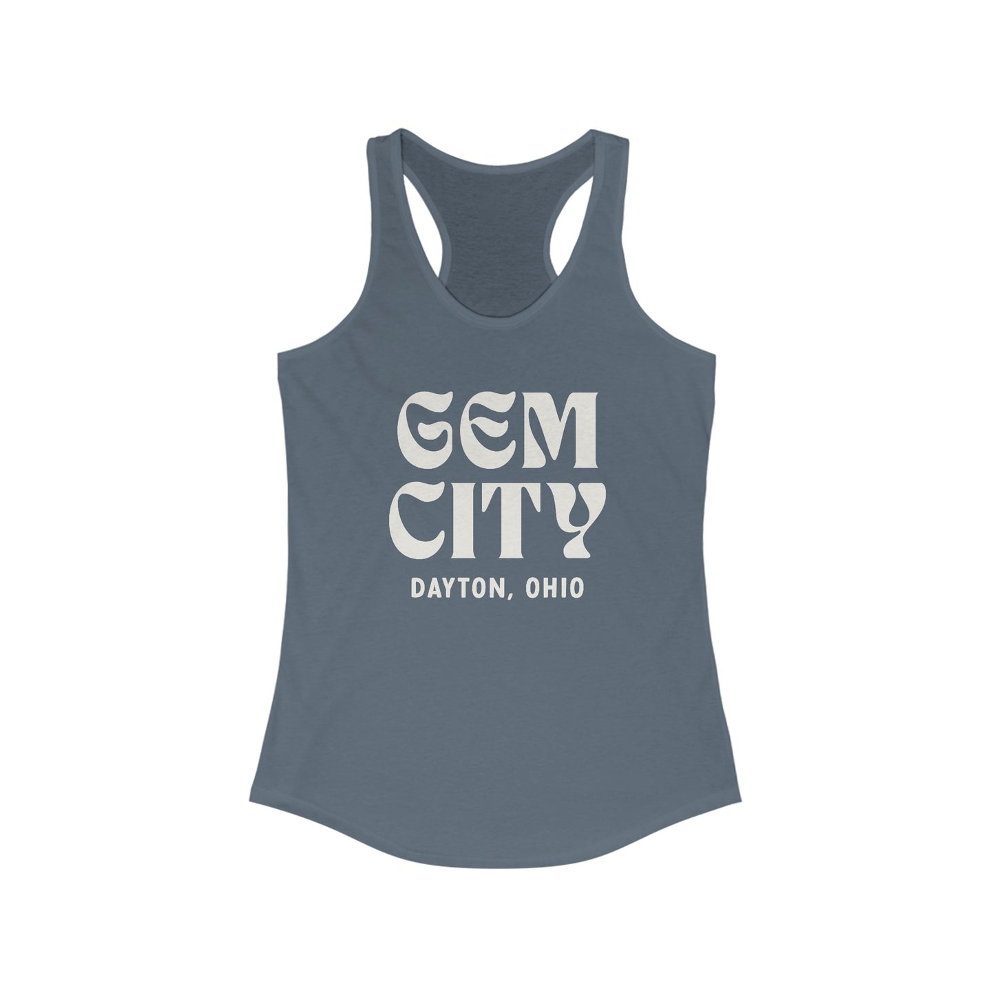 Retro Gem City Racerback Tank