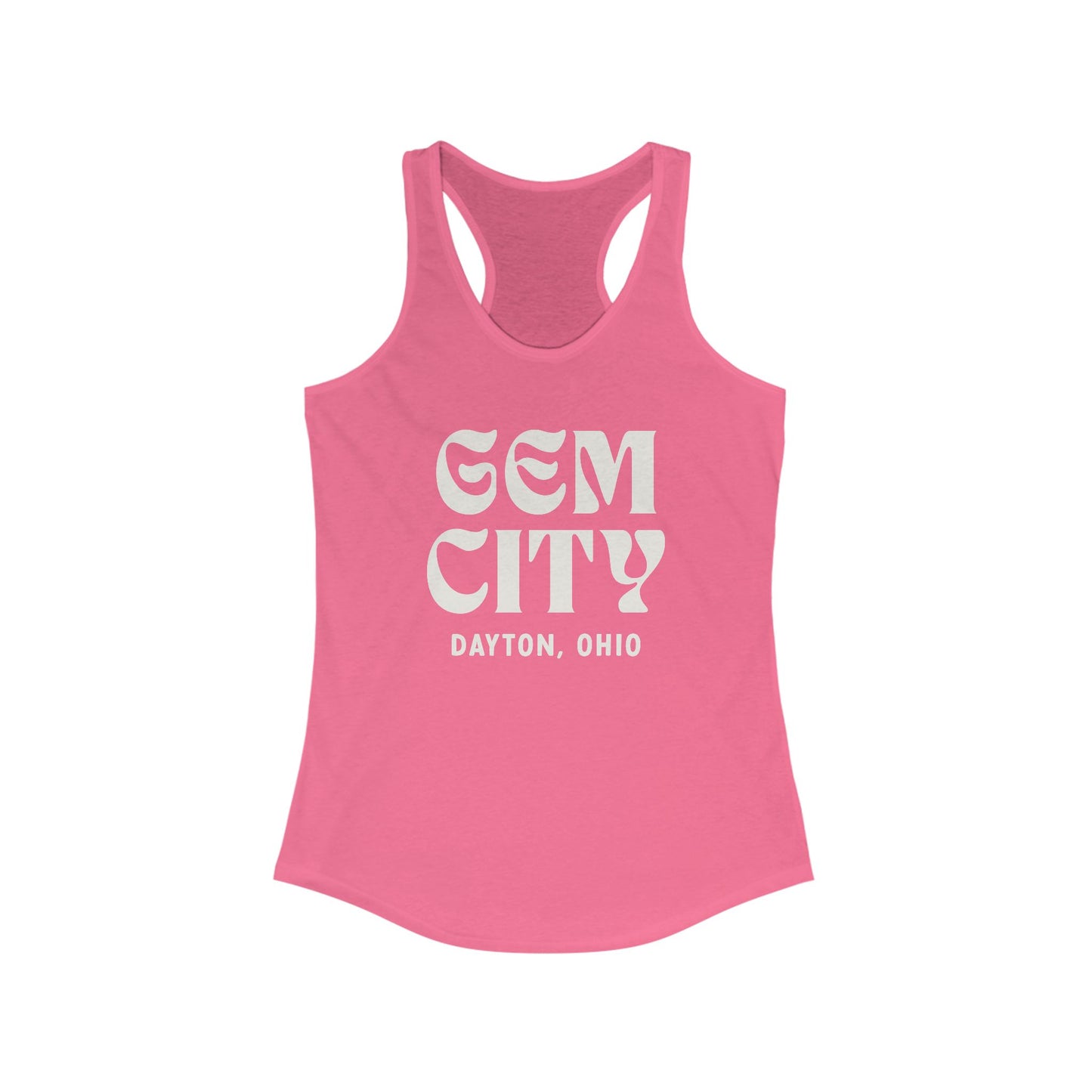 Retro Gem City Racerback Tank