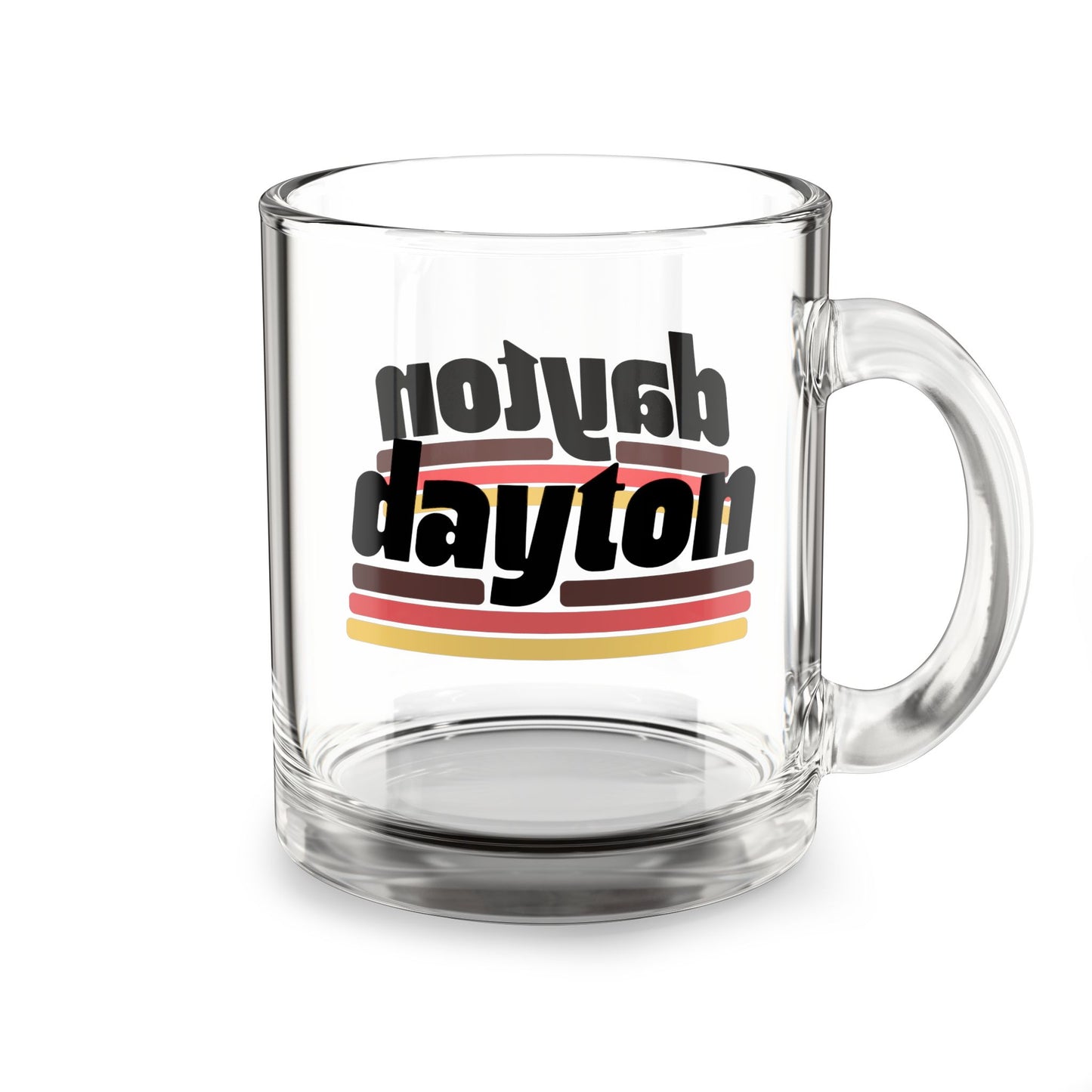 Retro Dayton Glass Mug