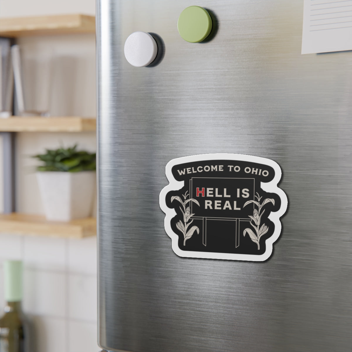 Hell Is Real Magnet