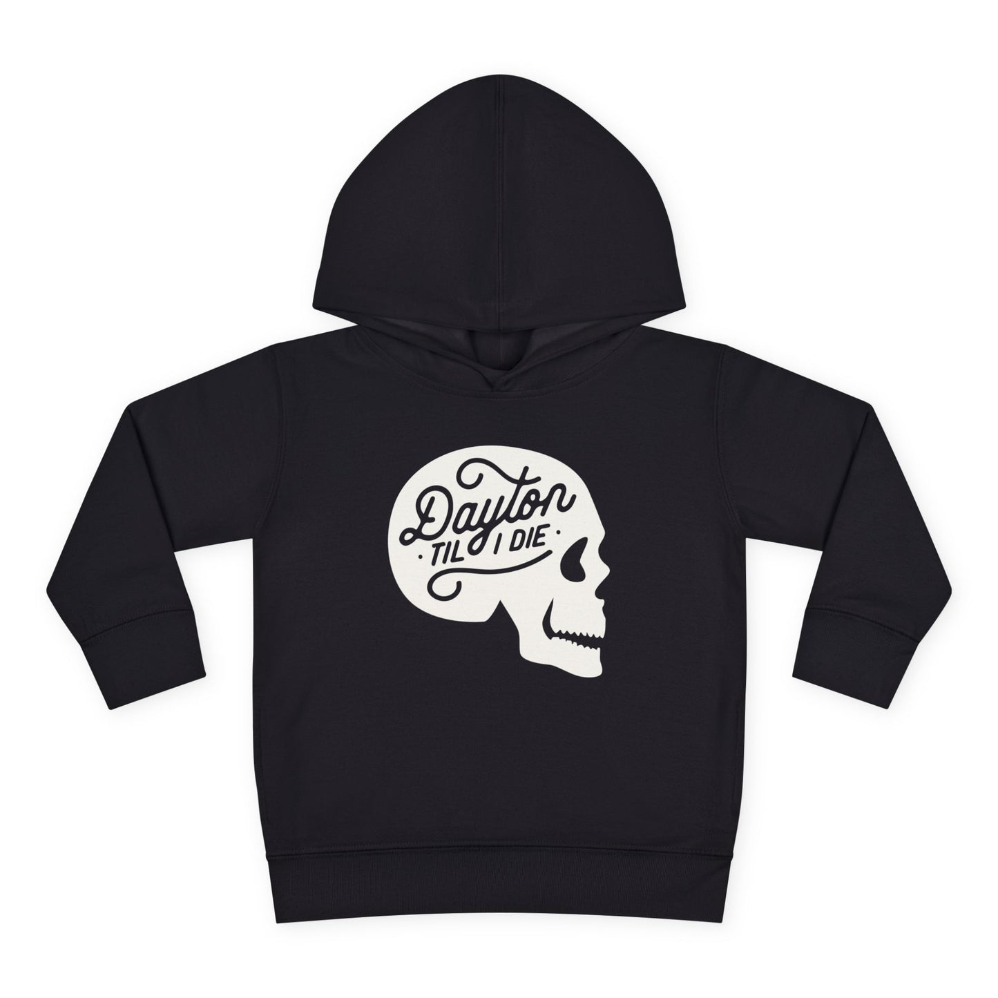 ‘Dayton Til I Die’ Skull Toddler Hoodie