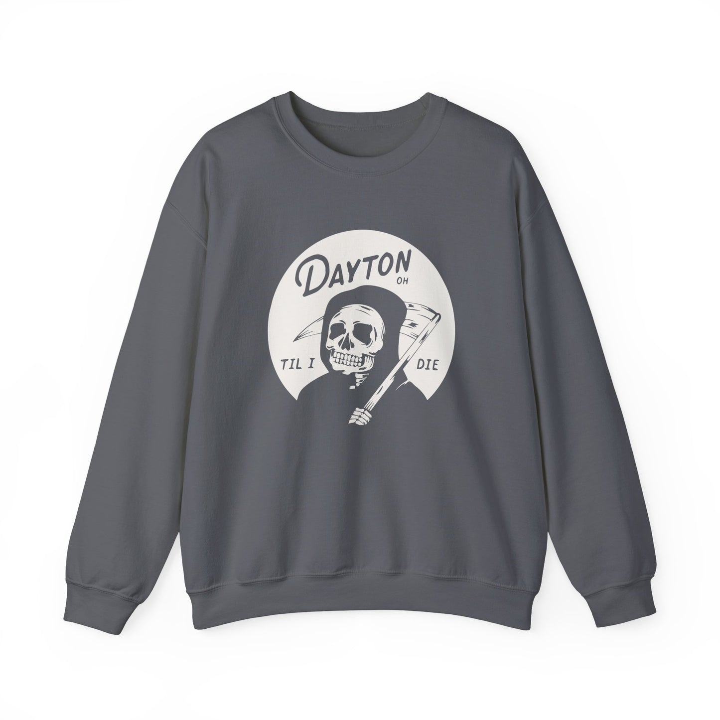 'Dayton Til I Die' Reaper Crewneck Sweatshirt