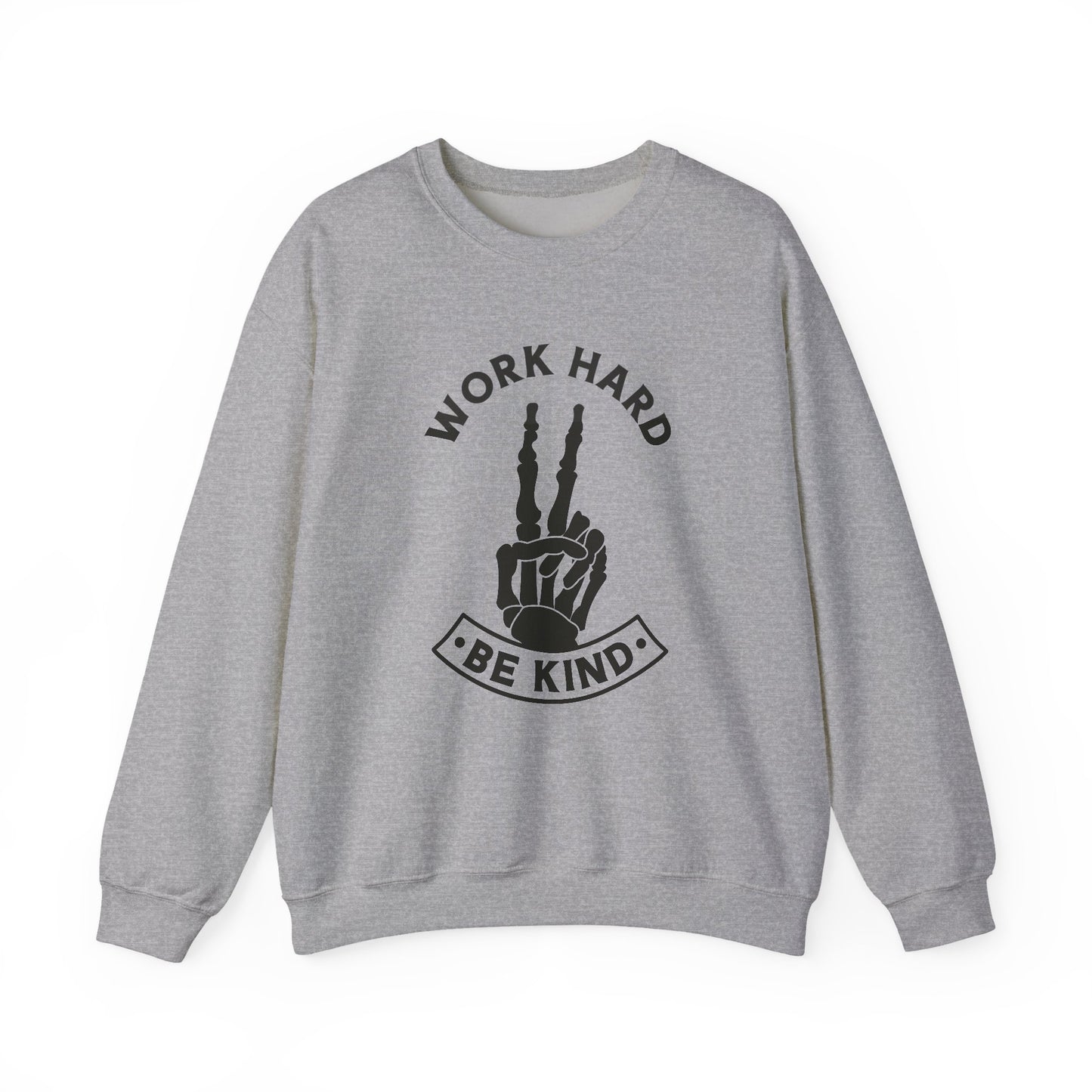 Work Hard Be Kind Crewneck Sweatshirt