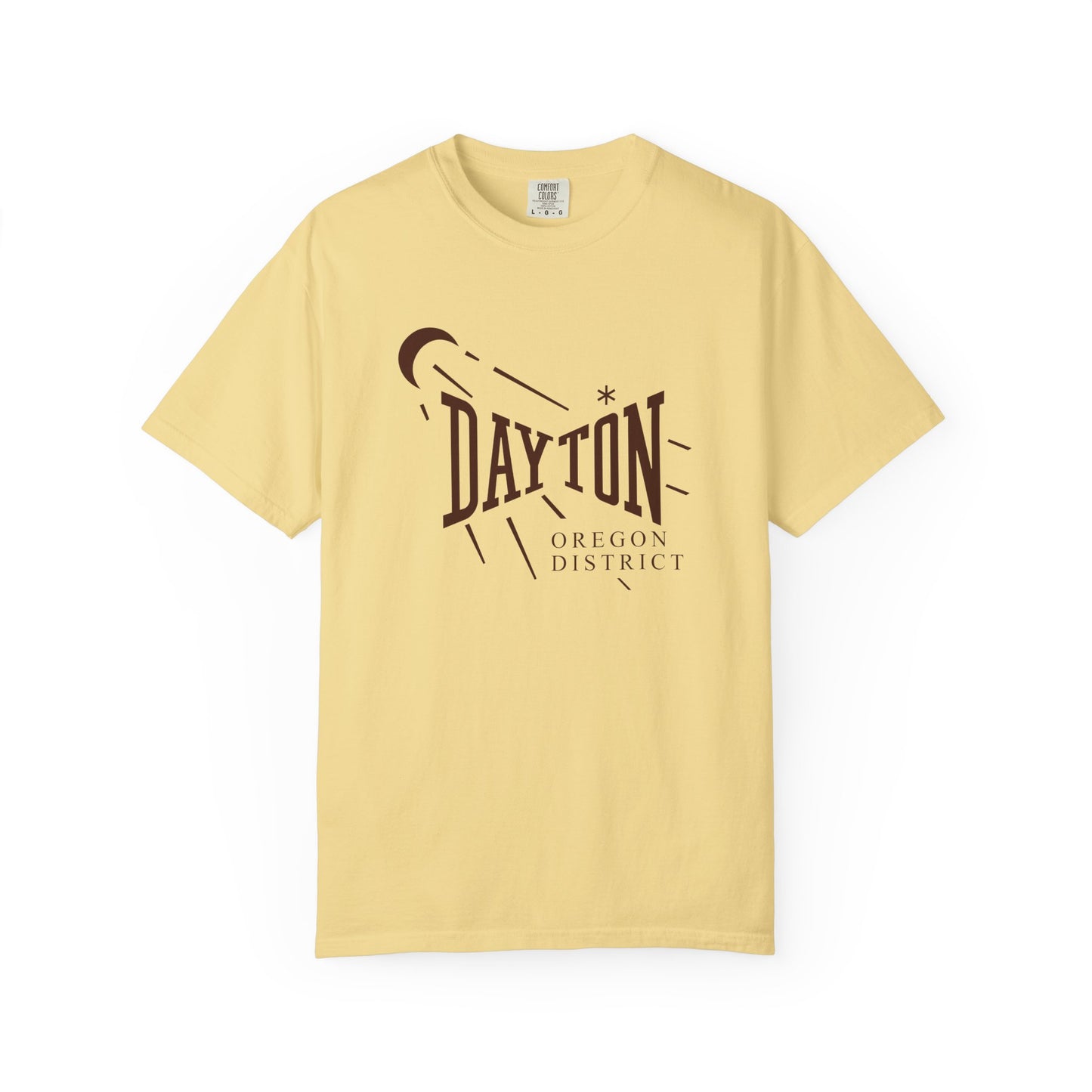 Dayton Oregon District Moon Tee