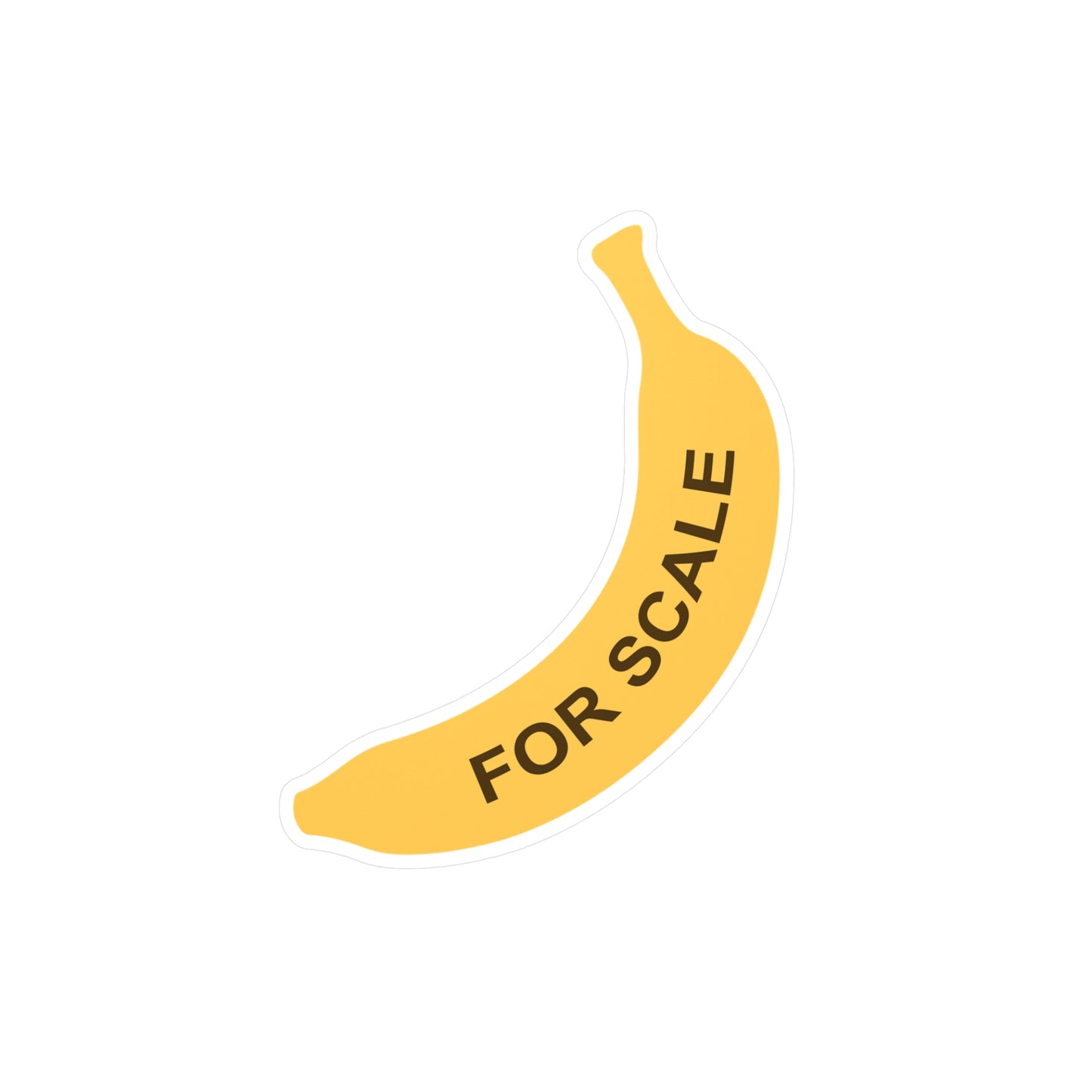 Banana Sticker (For Scale)