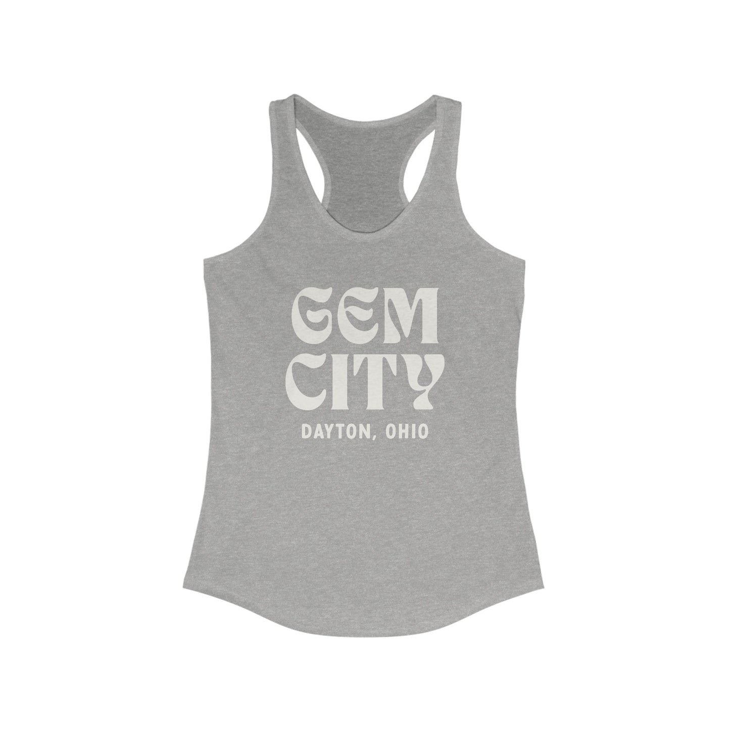 Retro Gem City Racerback Tank