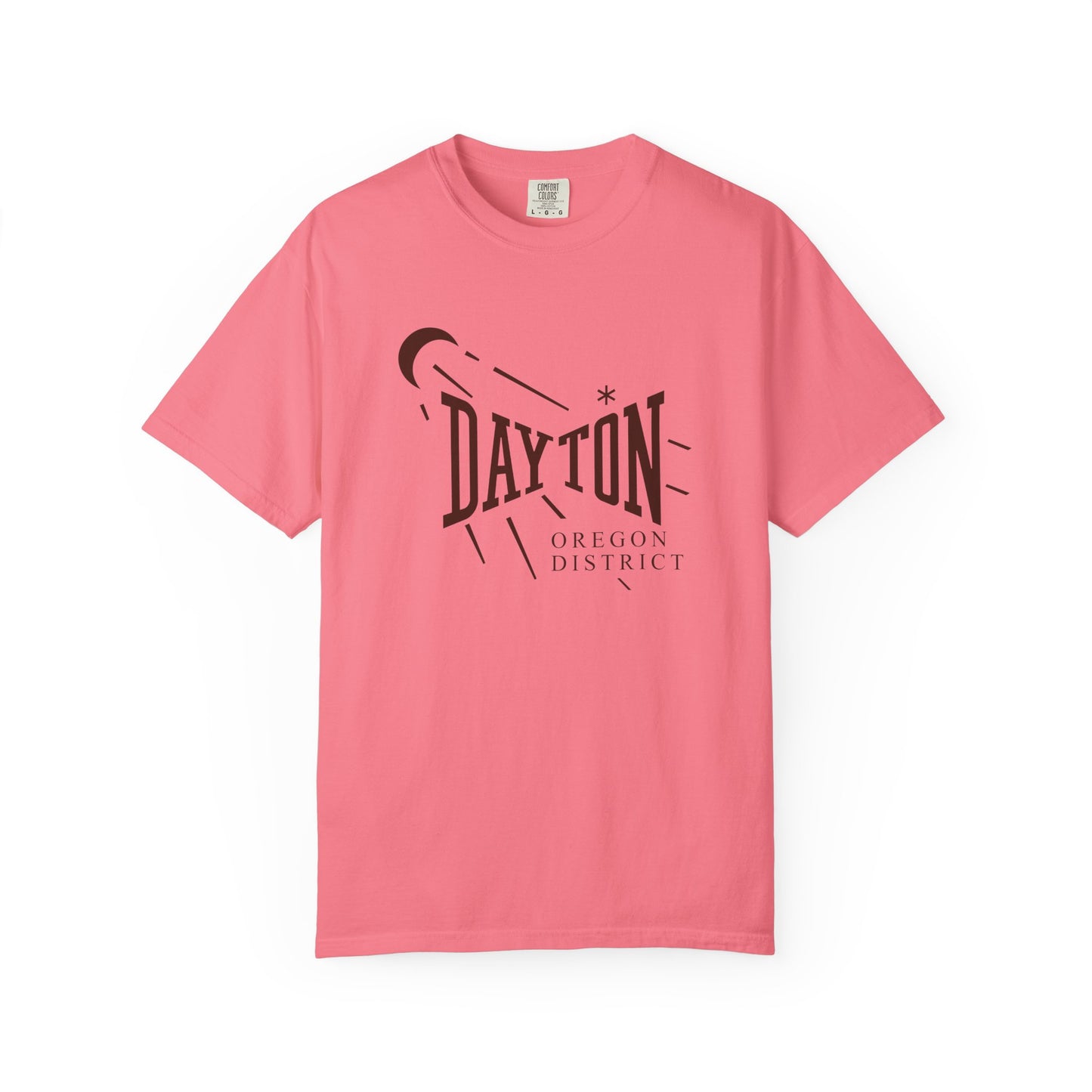 Dayton Oregon District Moon Tee