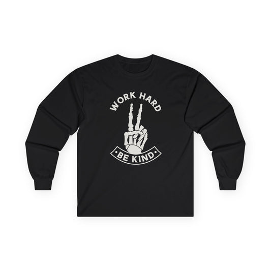 Work Hard Be Kind Long Sleeve Tee