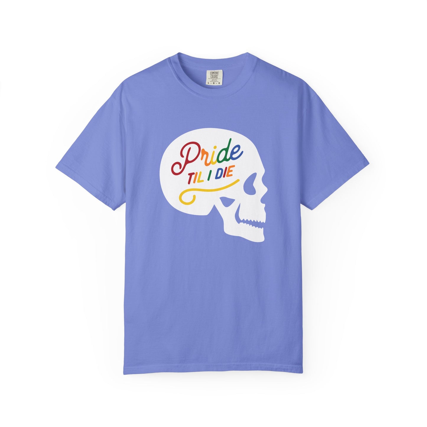 Pride Til I Die Skull Tee