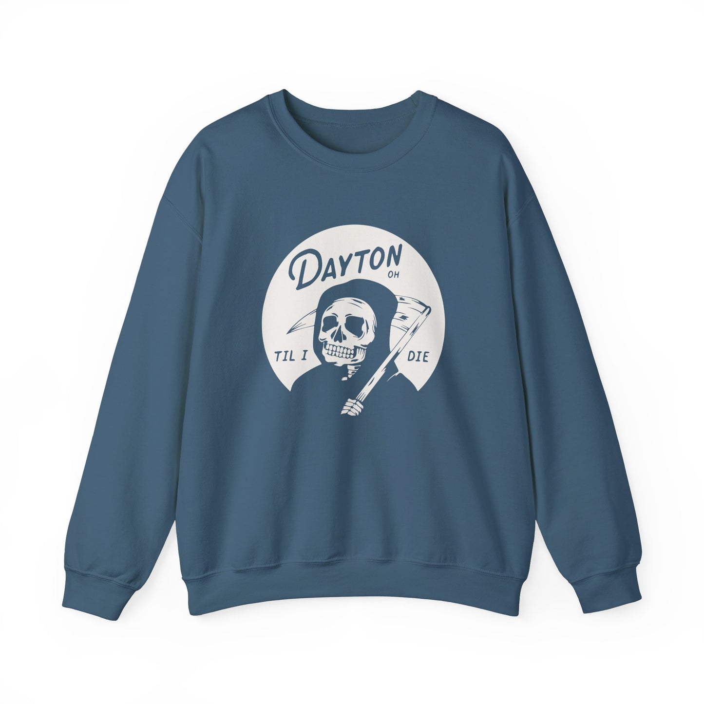 'Dayton Til I Die' Reaper Crewneck Sweatshirt