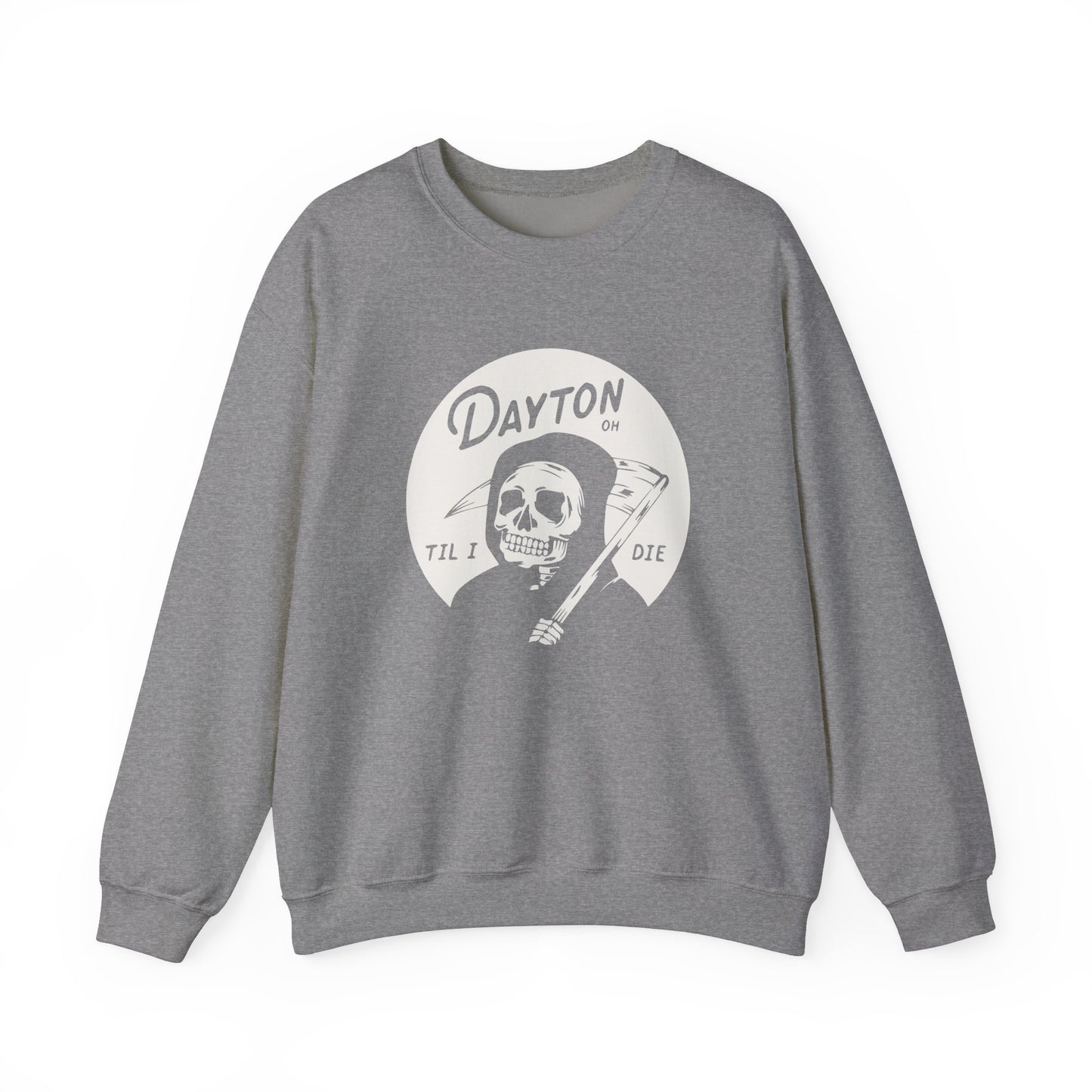 'Dayton Til I Die' Reaper Crewneck Sweatshirt