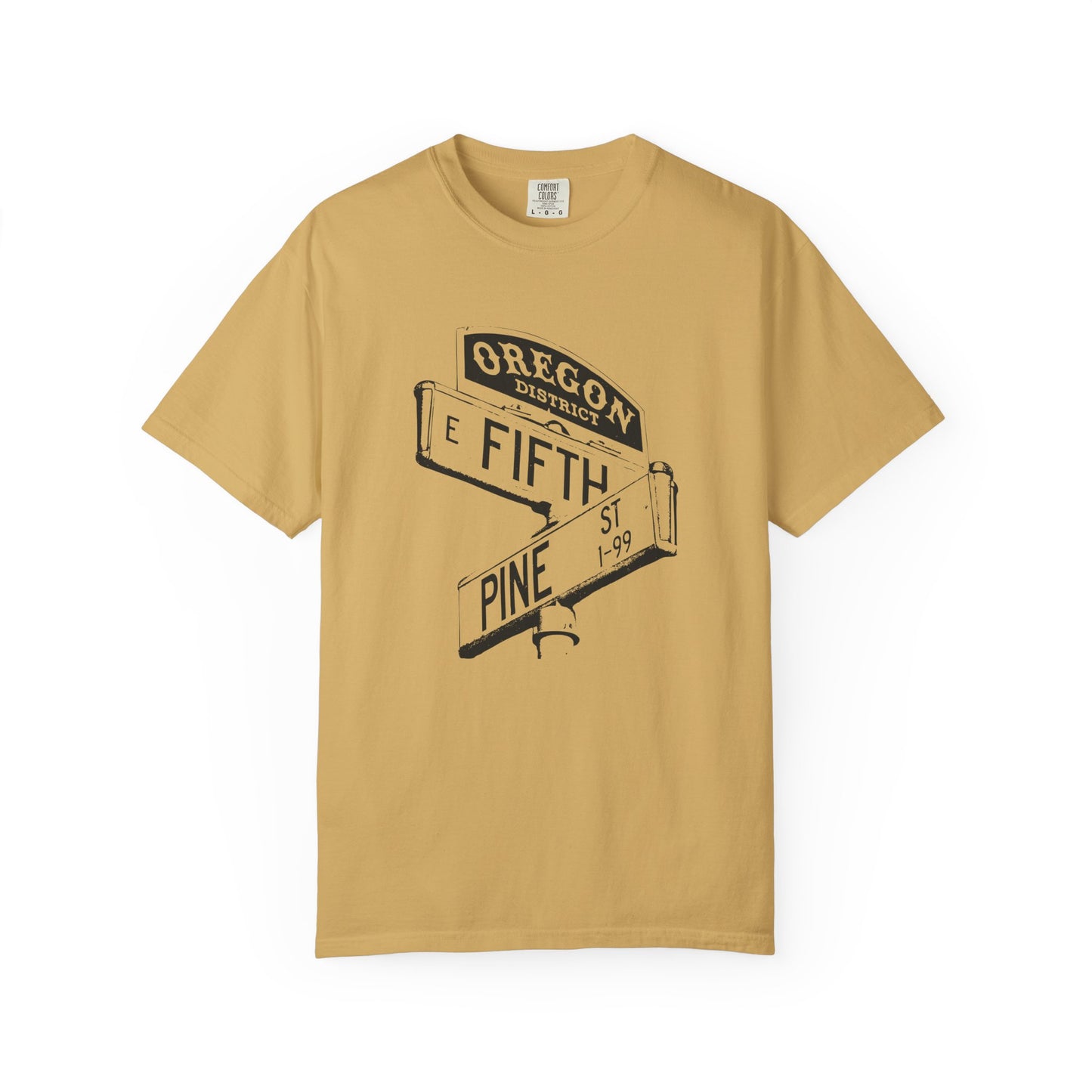 Oregon District Street Signs Tee