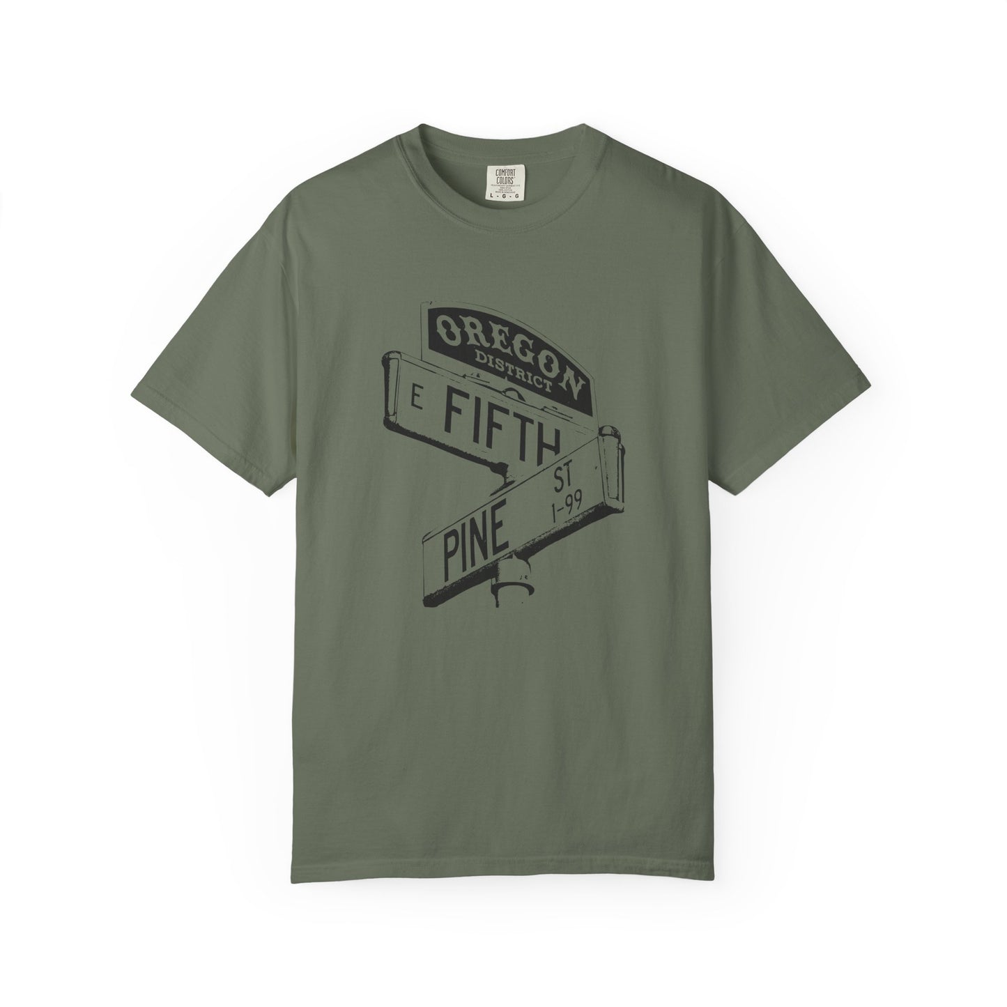 Oregon District Street Signs Tee
