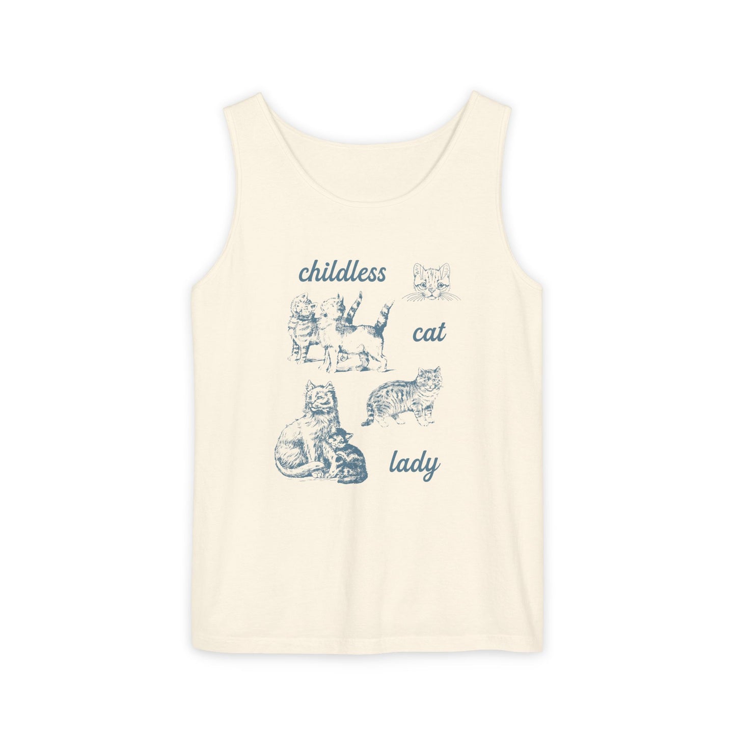 Childless Cat Lady Jersey Tank