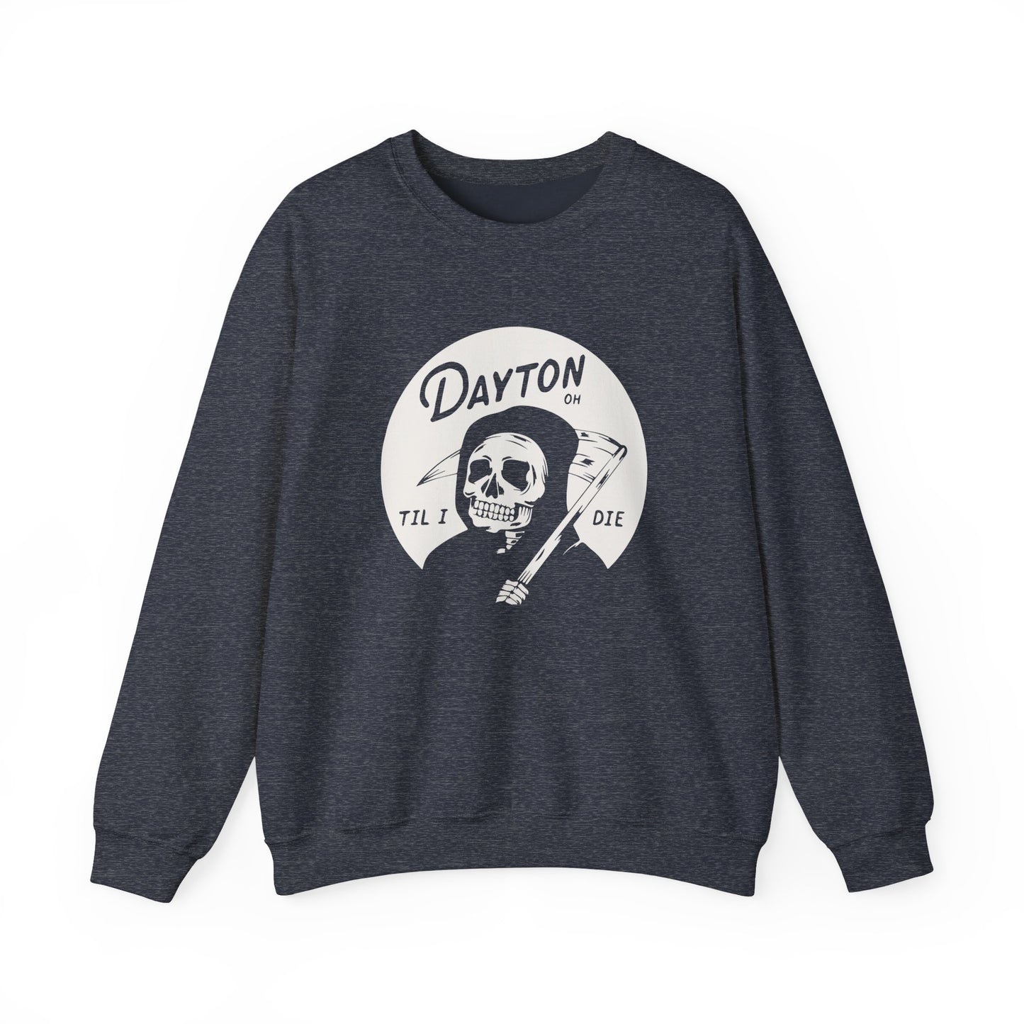 'Dayton Til I Die' Reaper Crewneck Sweatshirt
