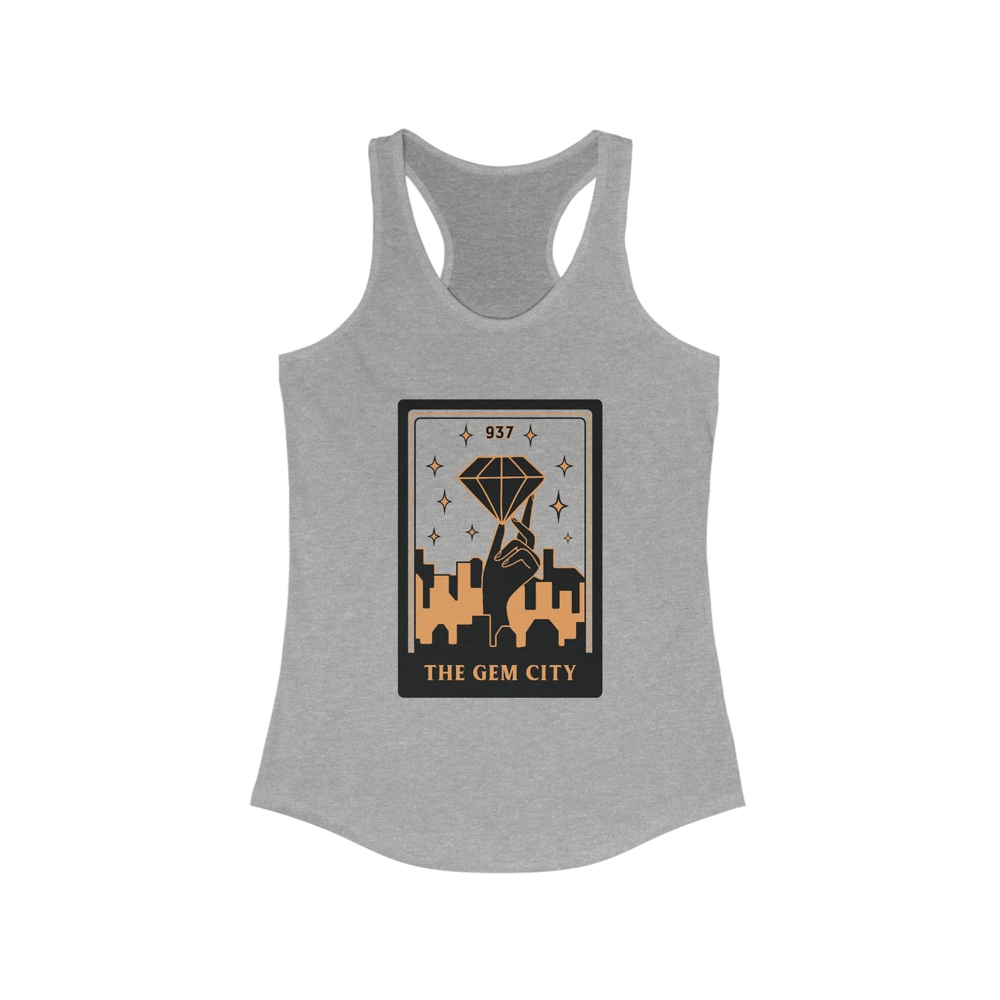Gem City Tarot Racerback Tank