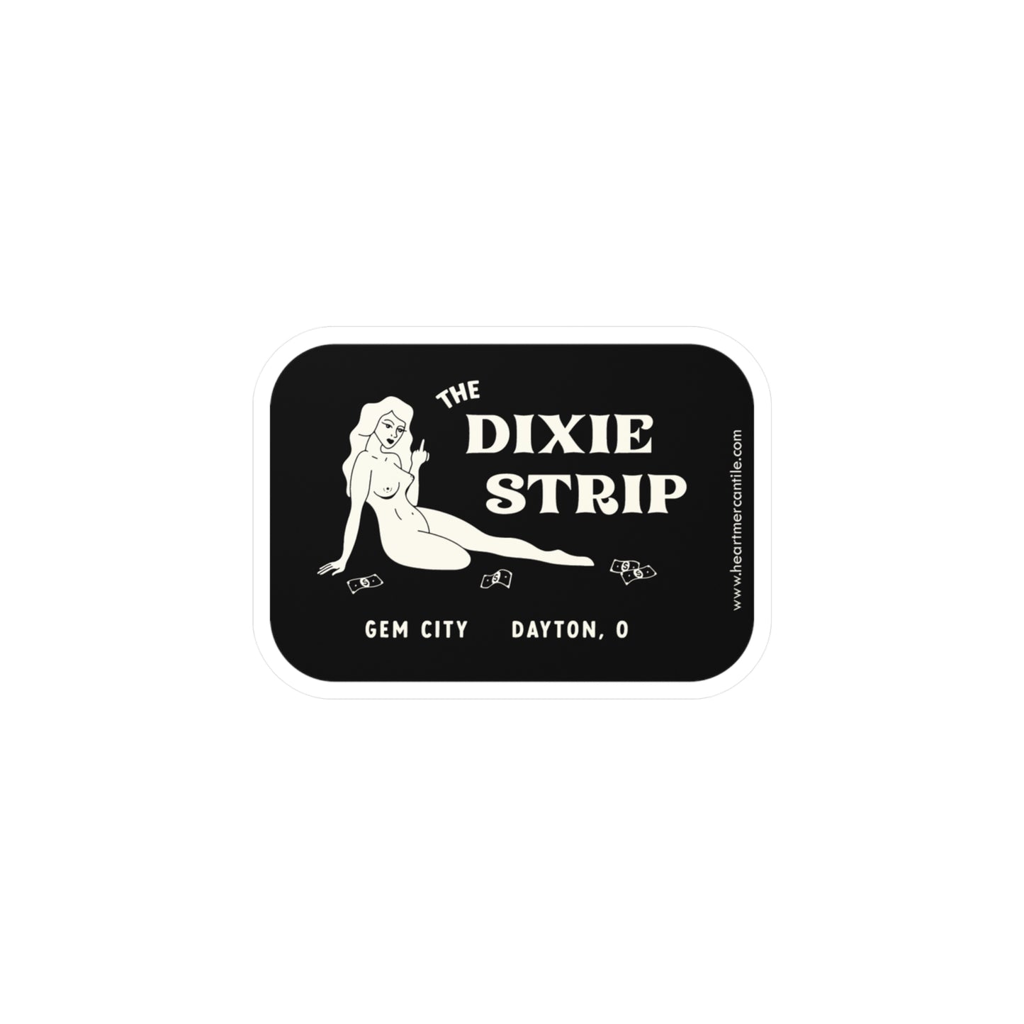 The Dixie Strip Sticker