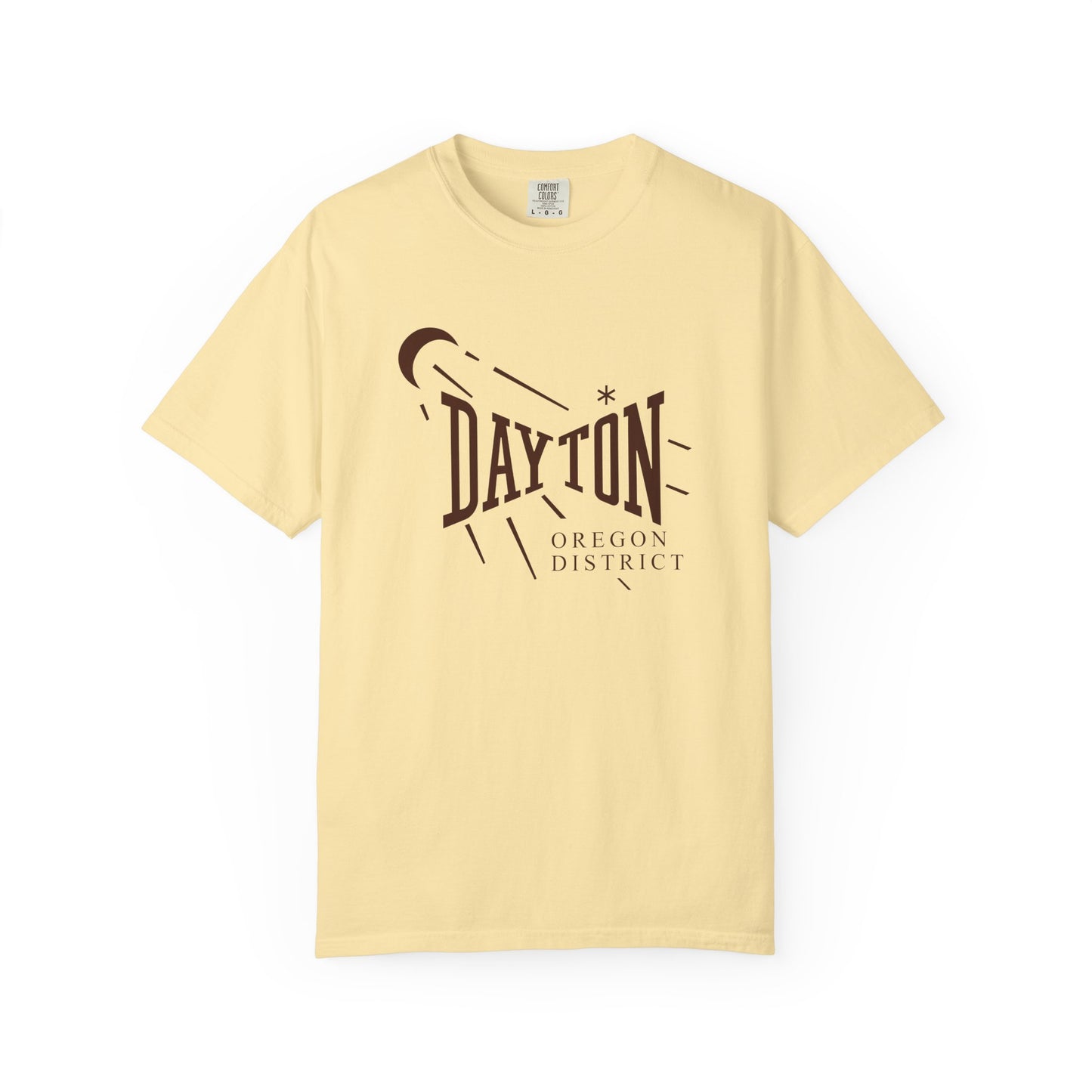 Dayton Oregon District Moon Tee