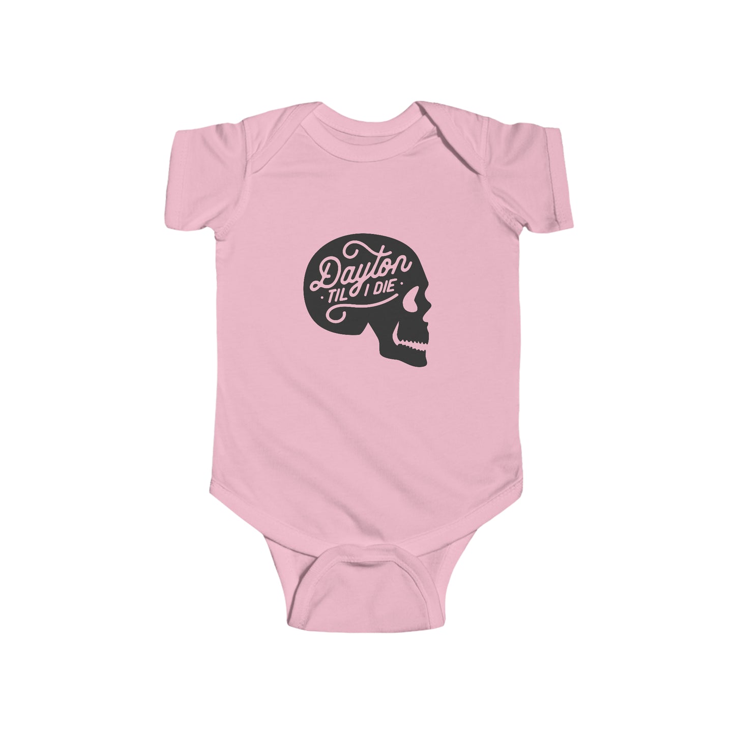 'Dayton Til I Die' Skull Onesie