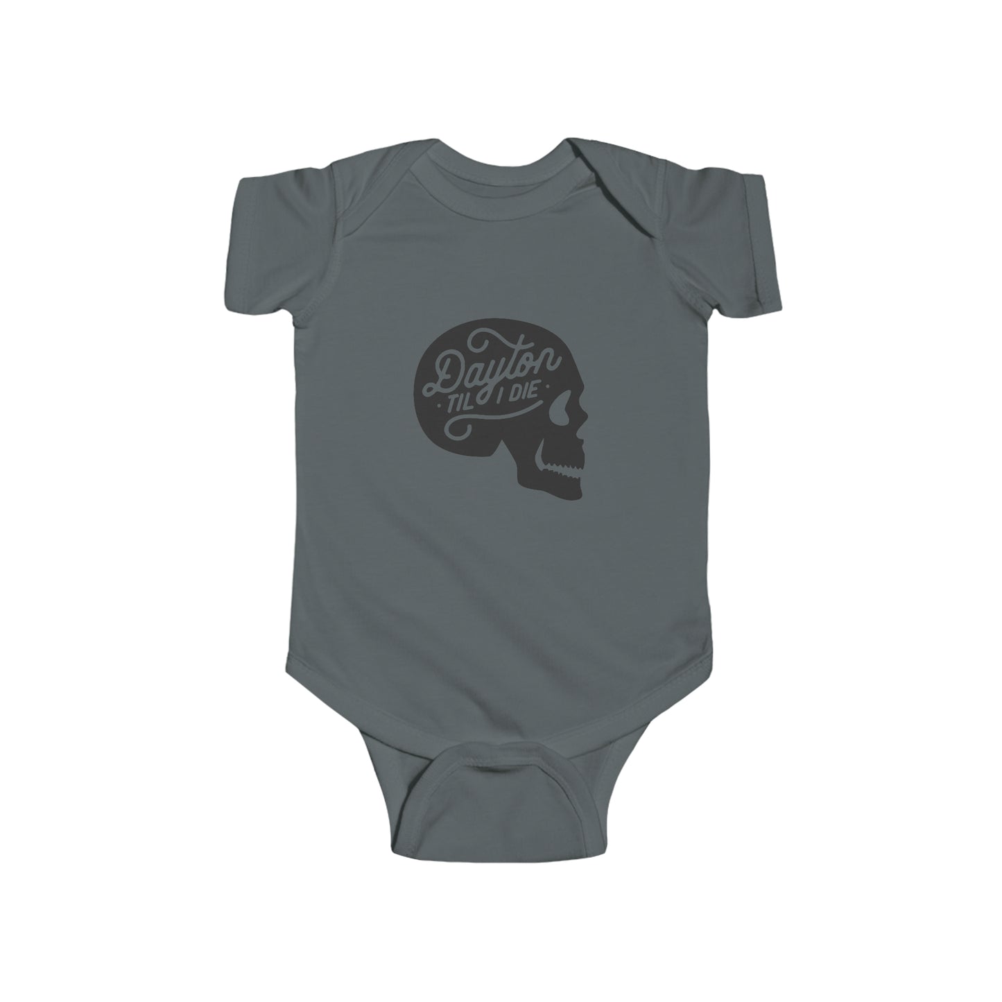 'Dayton Til I Die' Skull Onesie