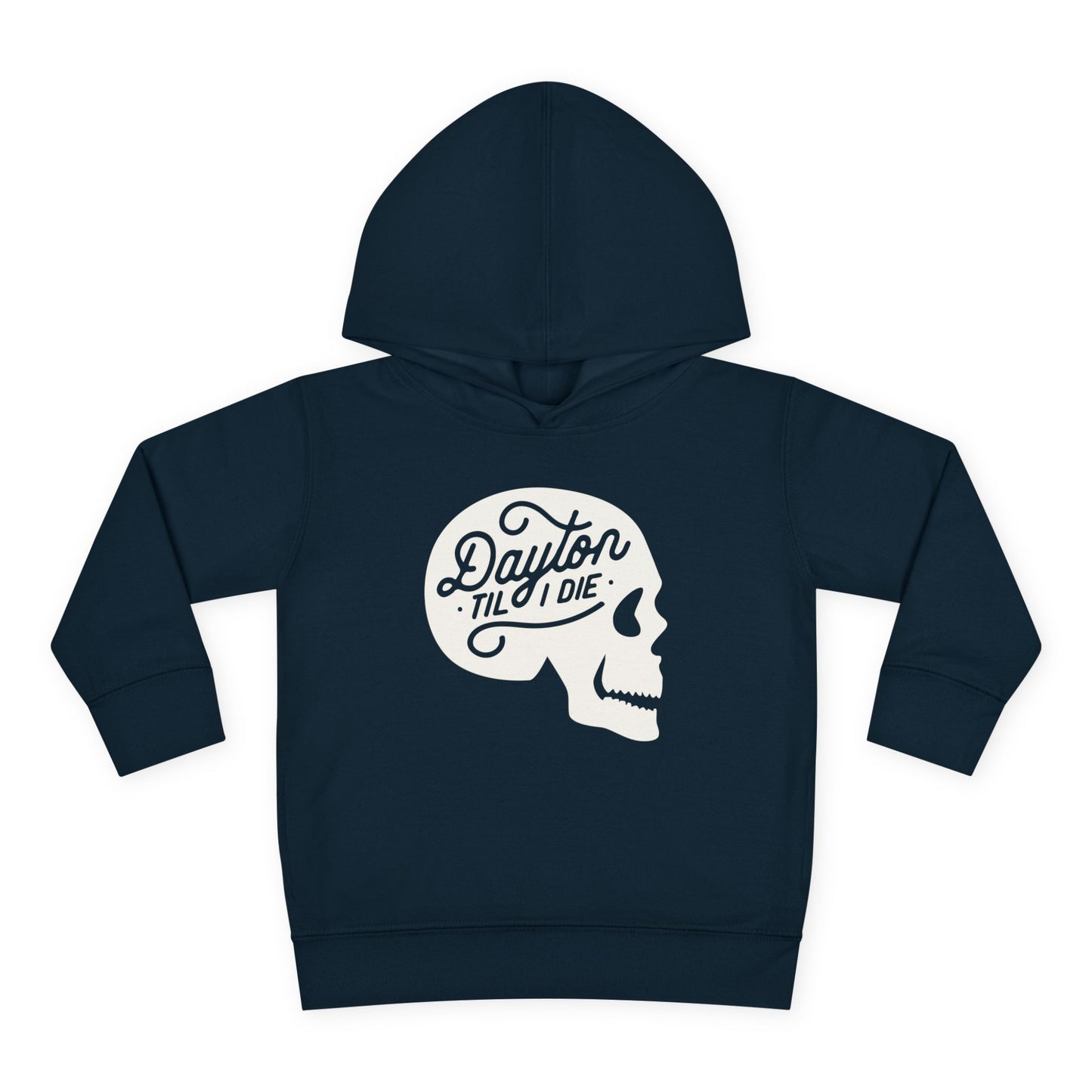 ‘Dayton Til I Die’ Skull Toddler Hoodie