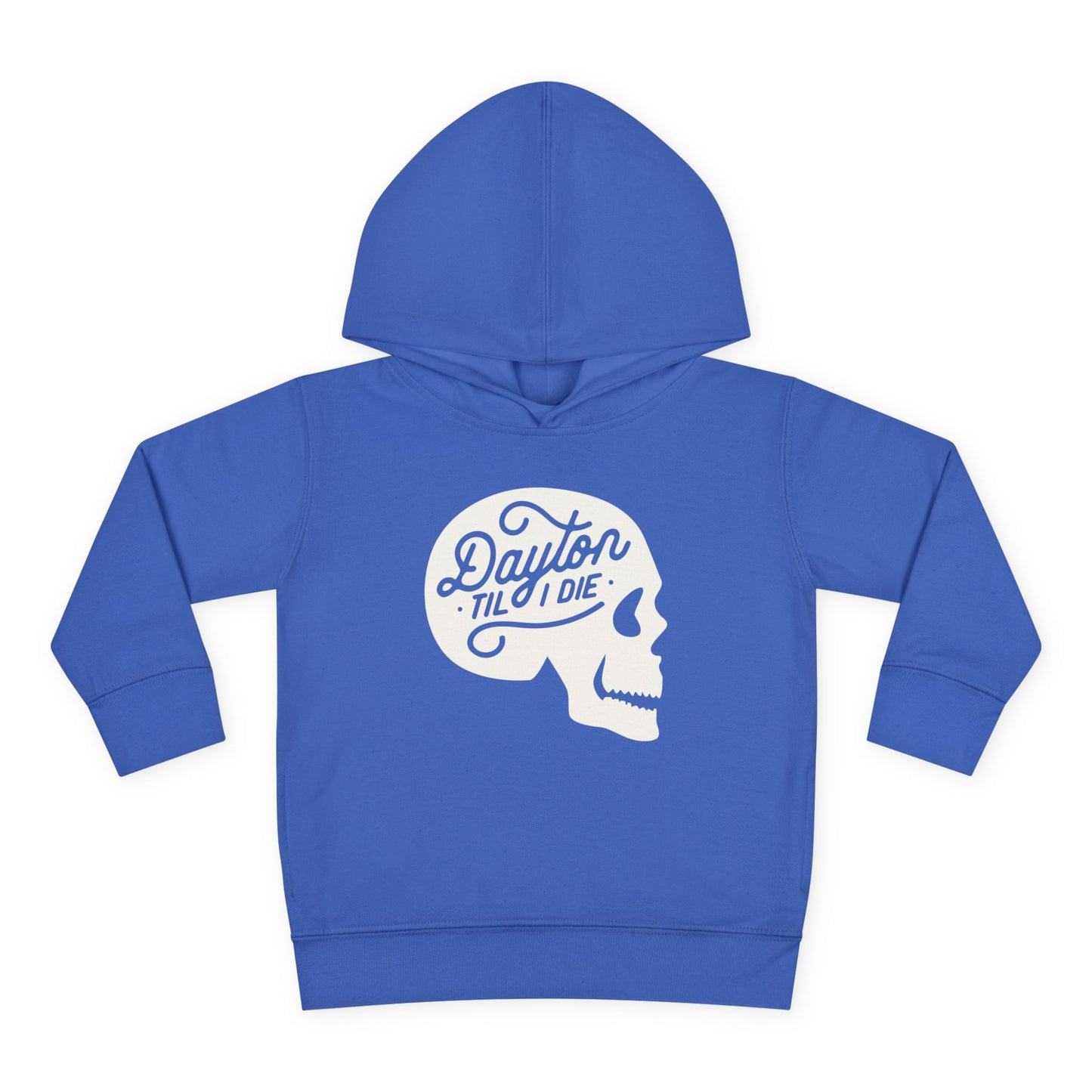 ‘Dayton Til I Die’ Skull Toddler Hoodie