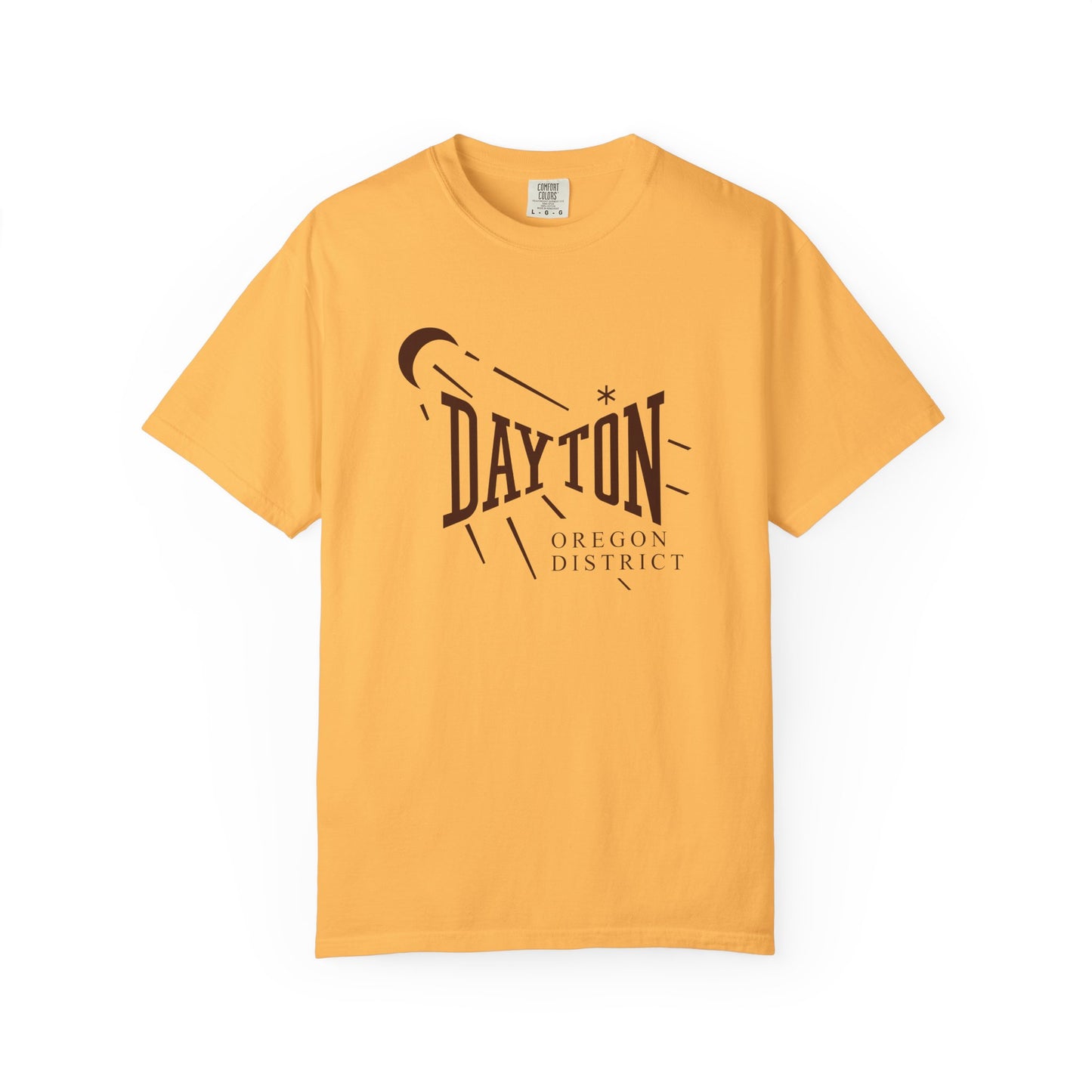 Dayton Oregon District Moon Tee