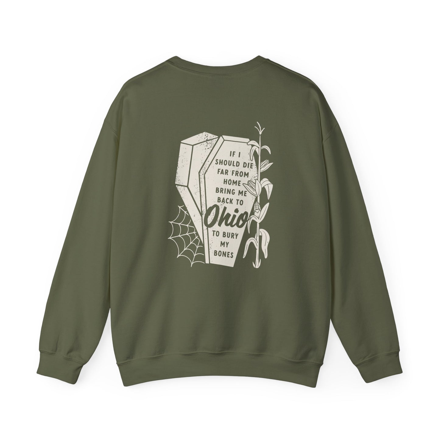 Bury My Bones in Ohio Crewneck Sweatshirt