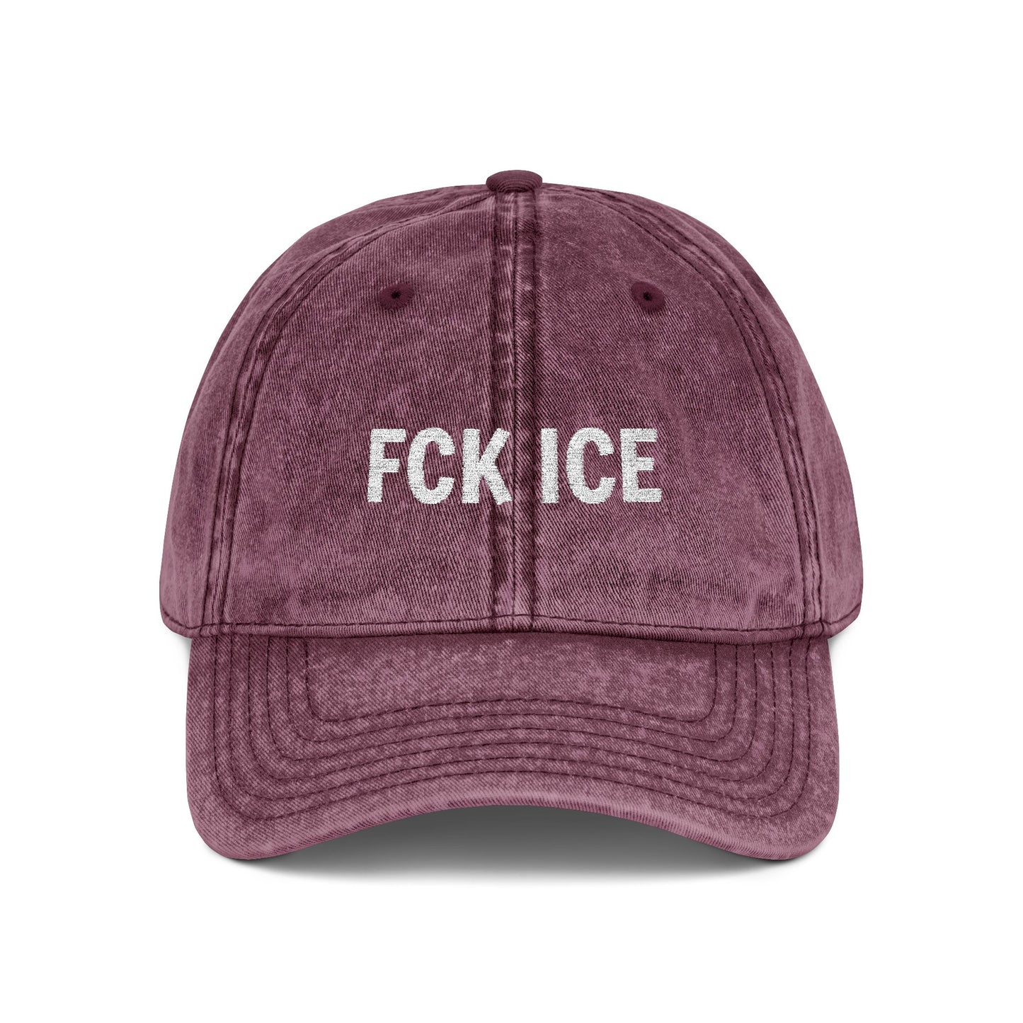 FCK ICE Vintage Hat