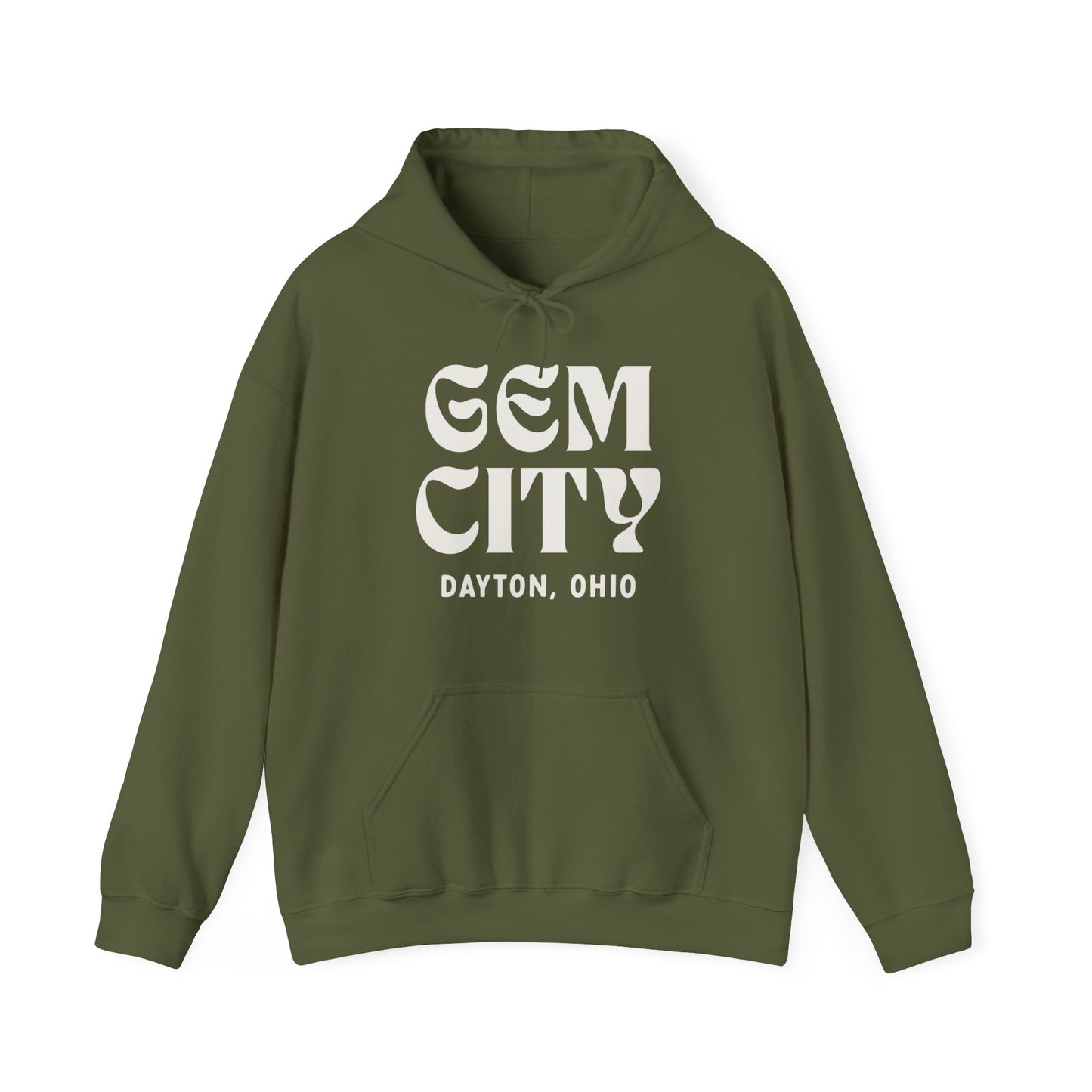 Retro Gem City Hoodie Sweatshirt