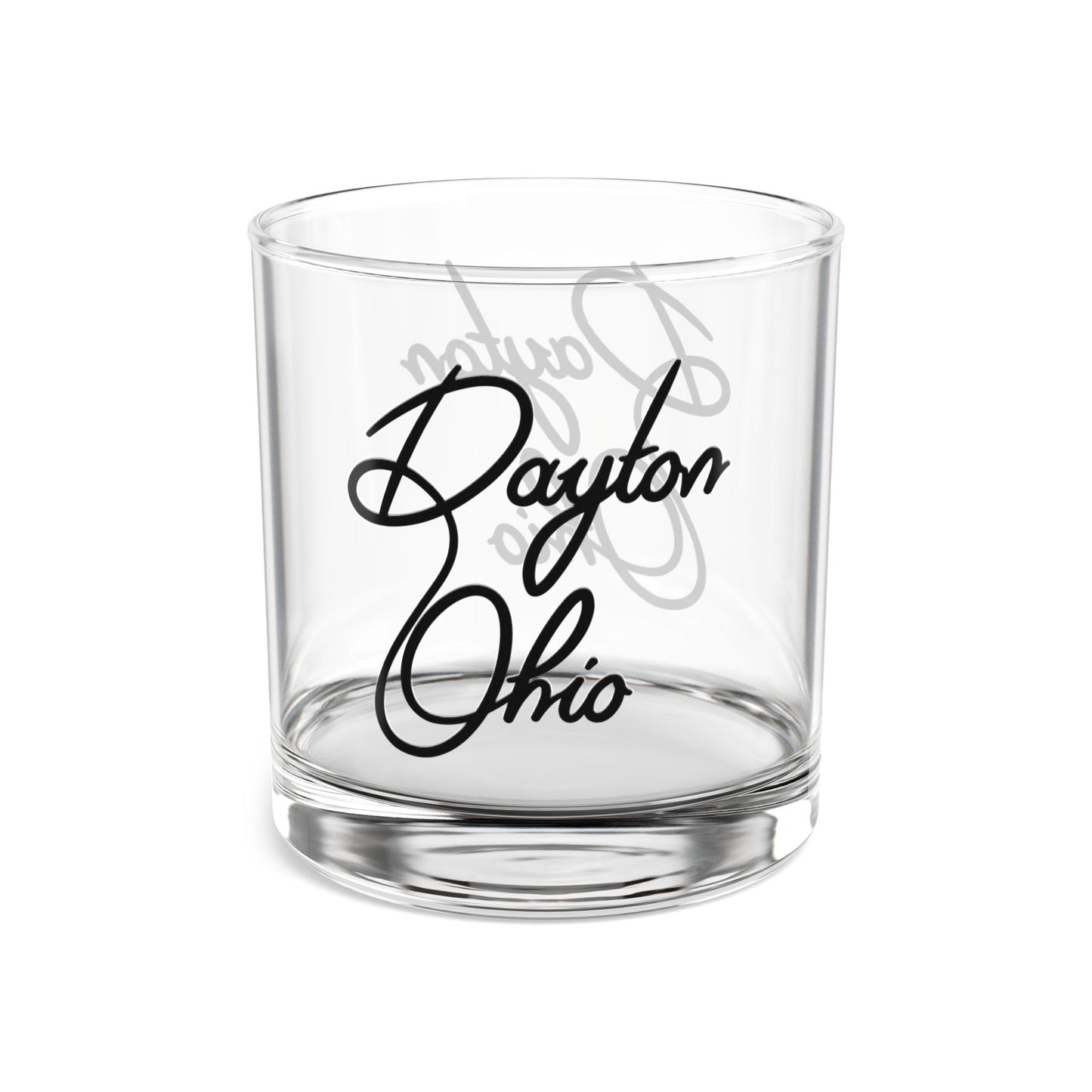 Dayton Ohio Rocks Glass