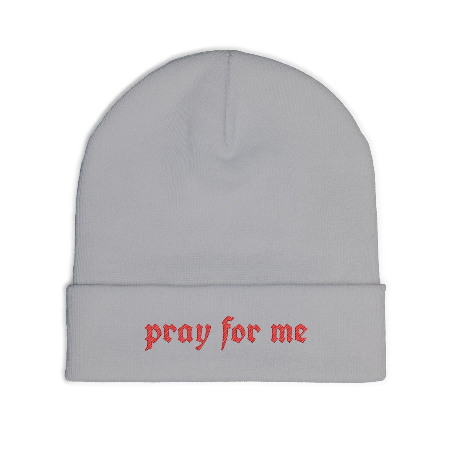 Pray For Me Knit Beanie