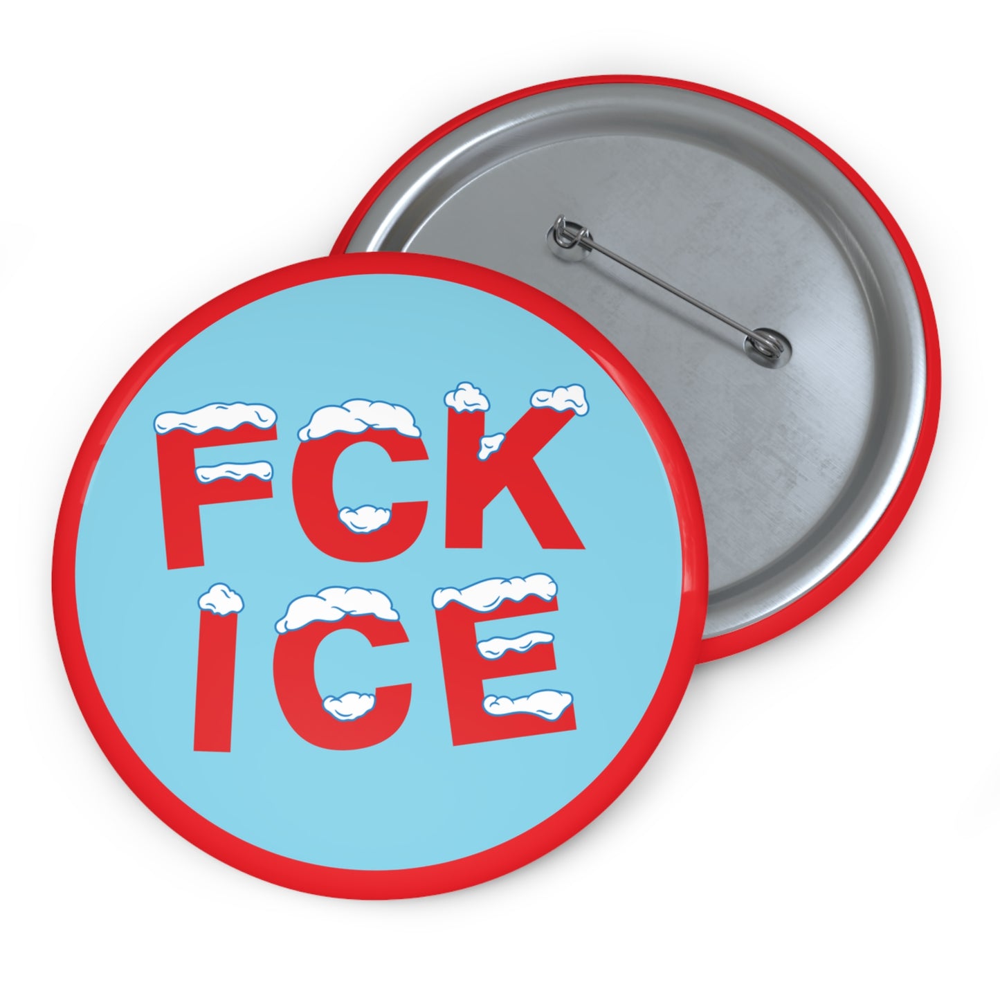 FCK ICE Button