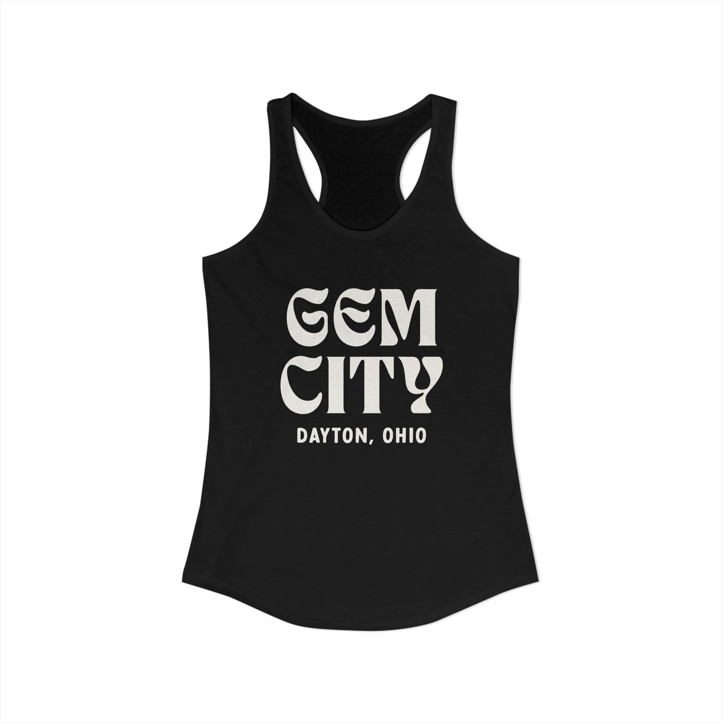 Retro Gem City Racerback Tank