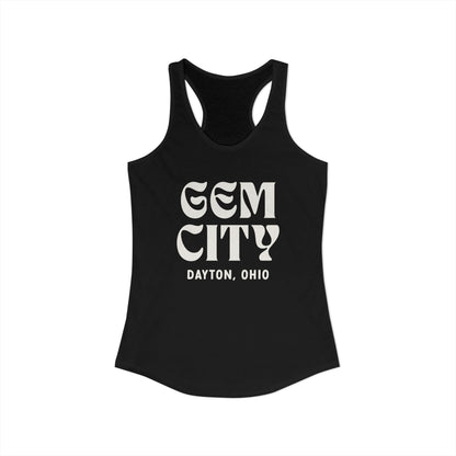Retro Gem City Racerback Tank