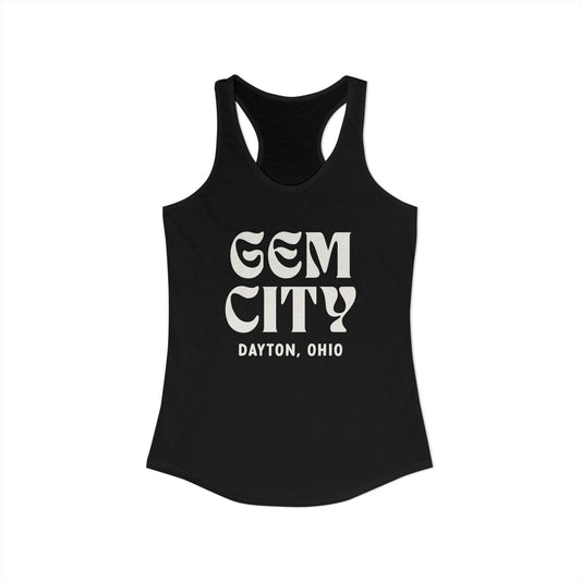 Retro Gem City Racerback Tank