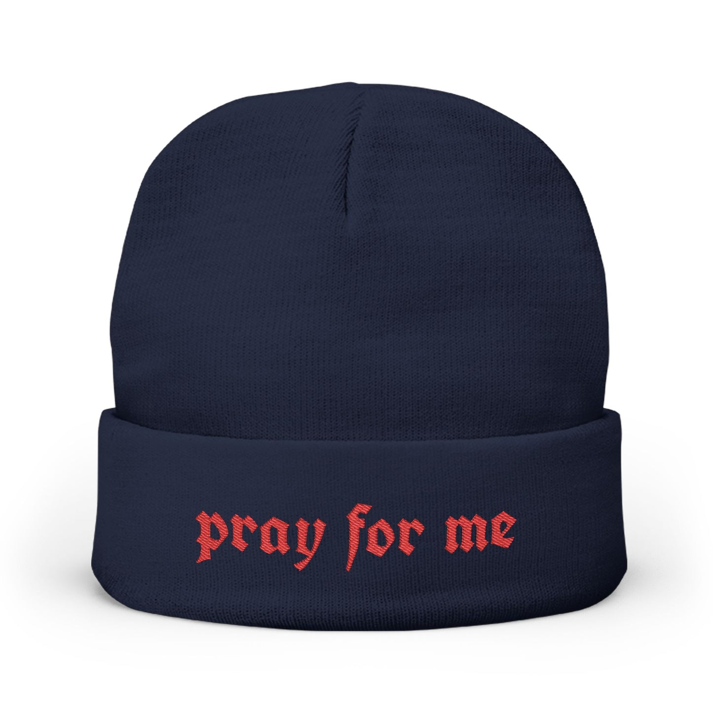 Pray For Me Knit Beanie