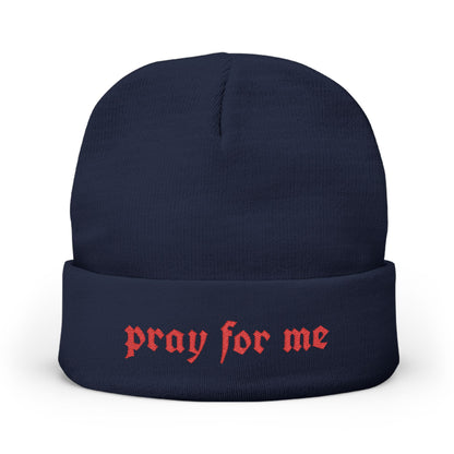 Pray For Me Knit Beanie