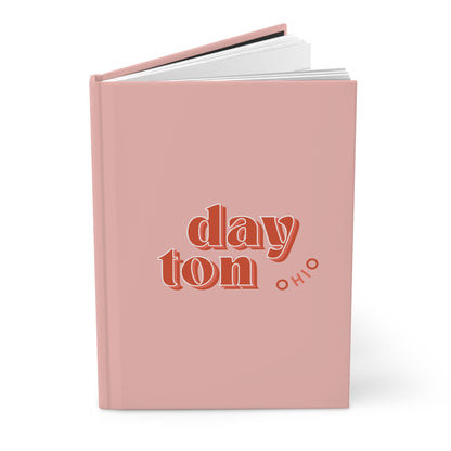 Pink Dayton Ohio Hardcover Journal