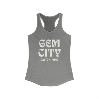 Retro Gem City Racerback Tank